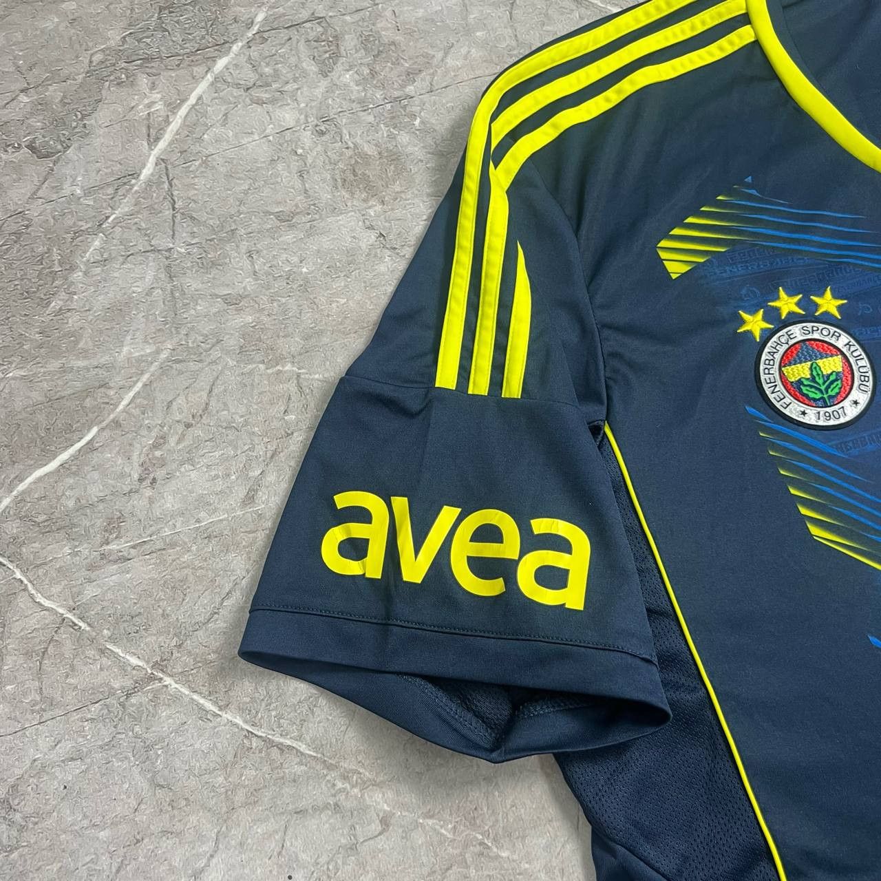 Adidas Adidas Fenerbahce 2013/2014 Third Football T-Shirt Soccer Size US XXL / EU 58 / 5 - 9 Thumbnail