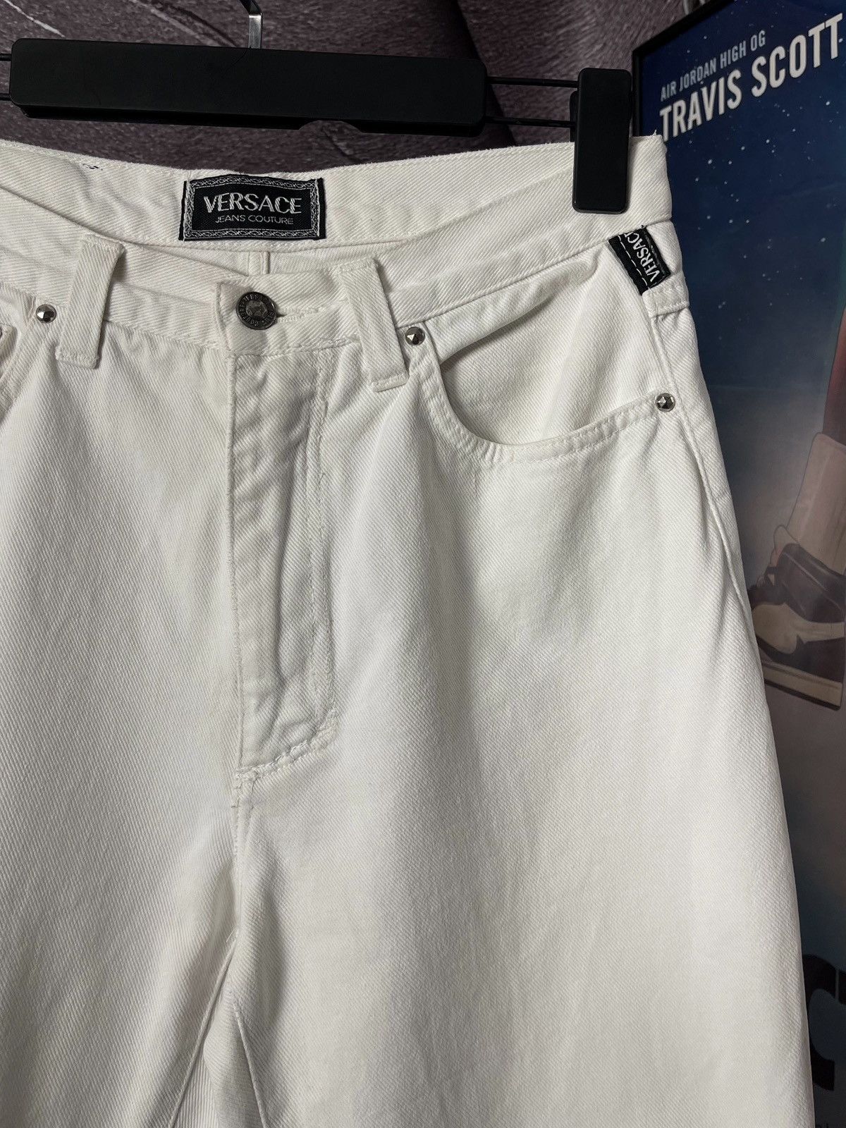 Versace Jeans Couture White Italy 31/45 Vintage Denim