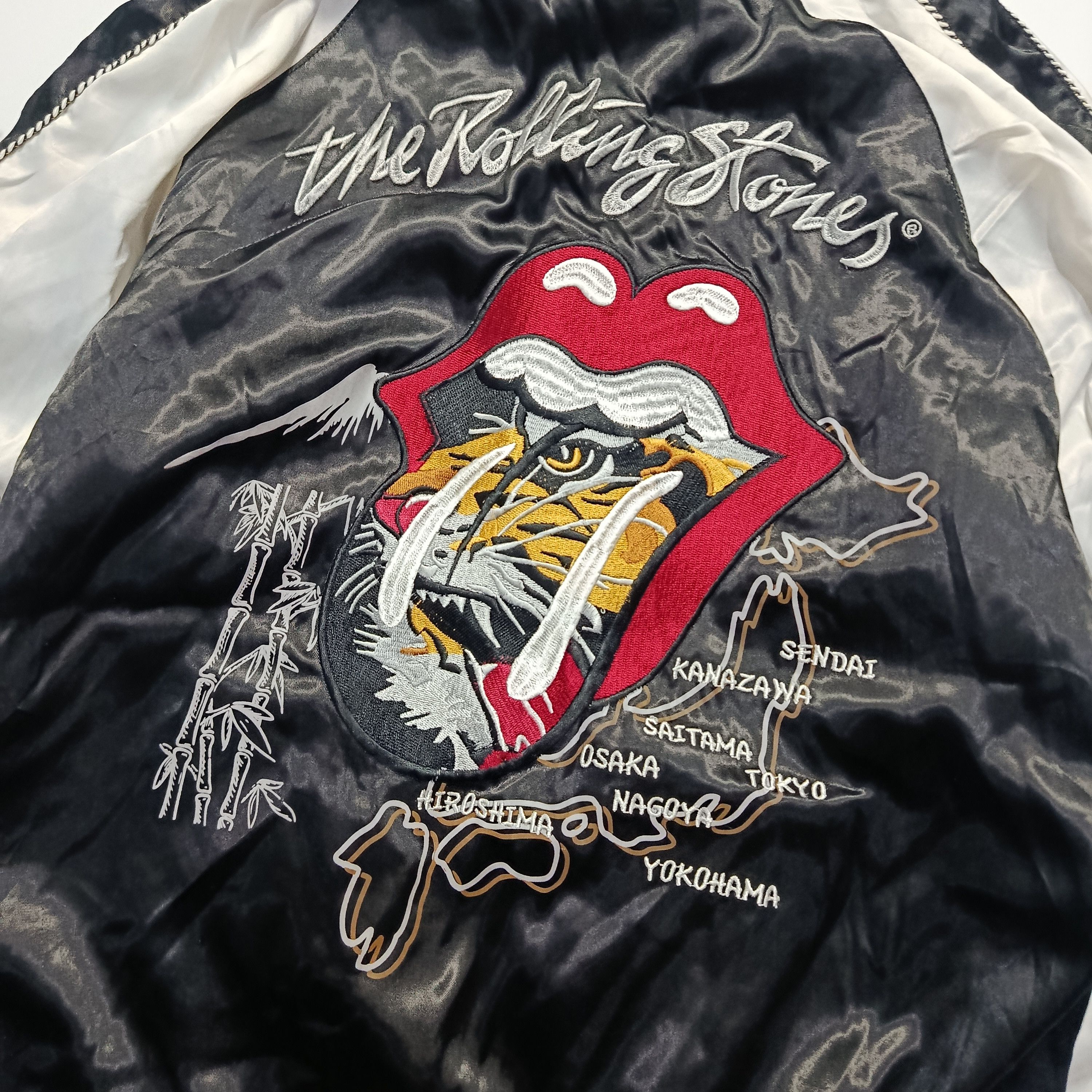 ジャケット・アウター rolling stones reversible Sukajan The Rolling Stones Reversible Sukajan Jacket