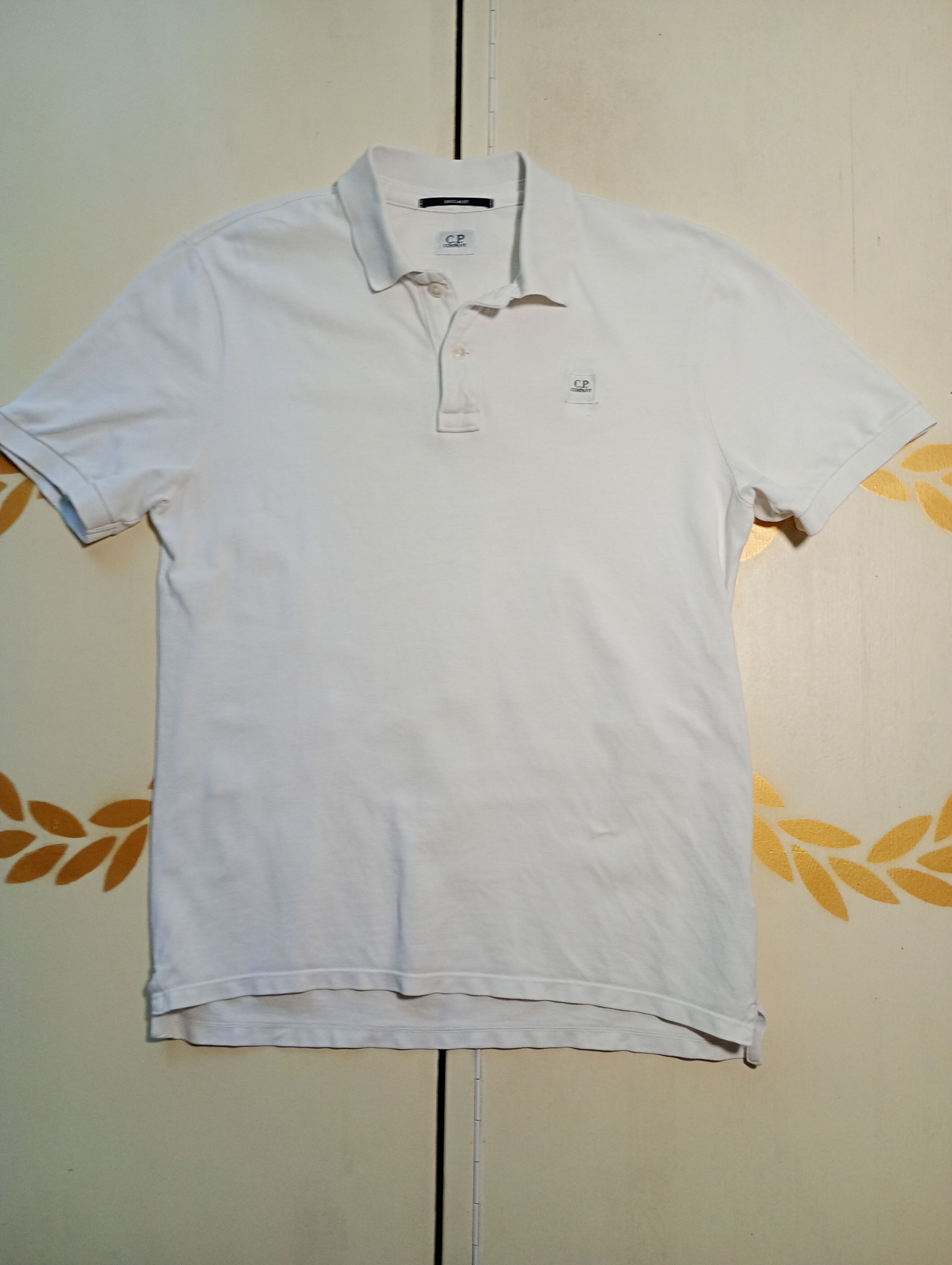 C.P. Company C.P.Company Polo Shirt White Size US M / EU 48-50 / 2 - 1 Thumbnail