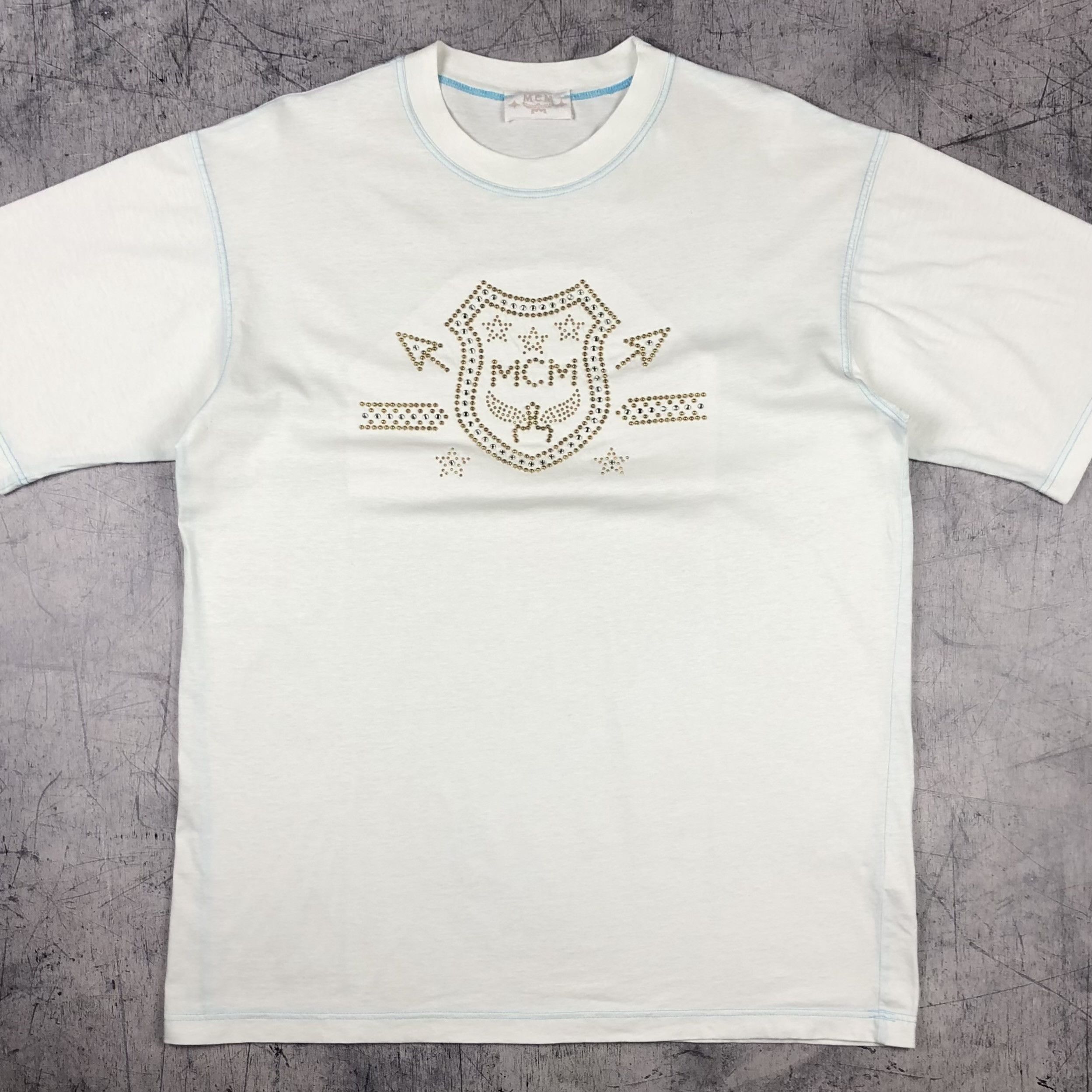 Rare Vintage 90s MCM Rivest Logo Michael Cromer Munich Tee