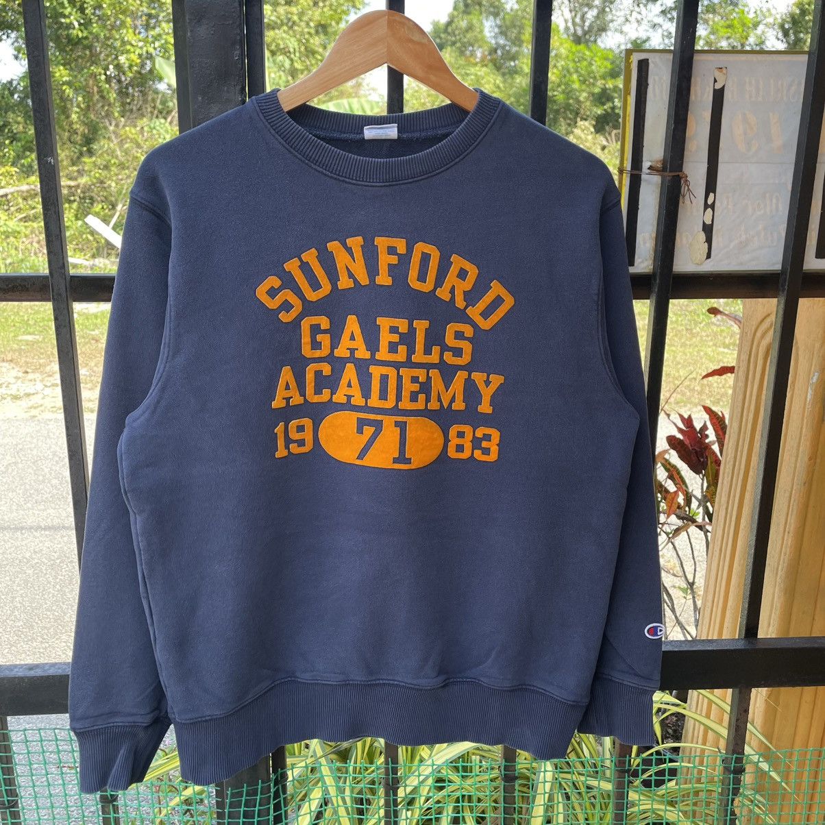 Champion 🔥Vintage Champion Sunford Gaels Academy Crewneck Sweatshirts Size US M / EU 48-50 / 2 - 5 Thumbnail