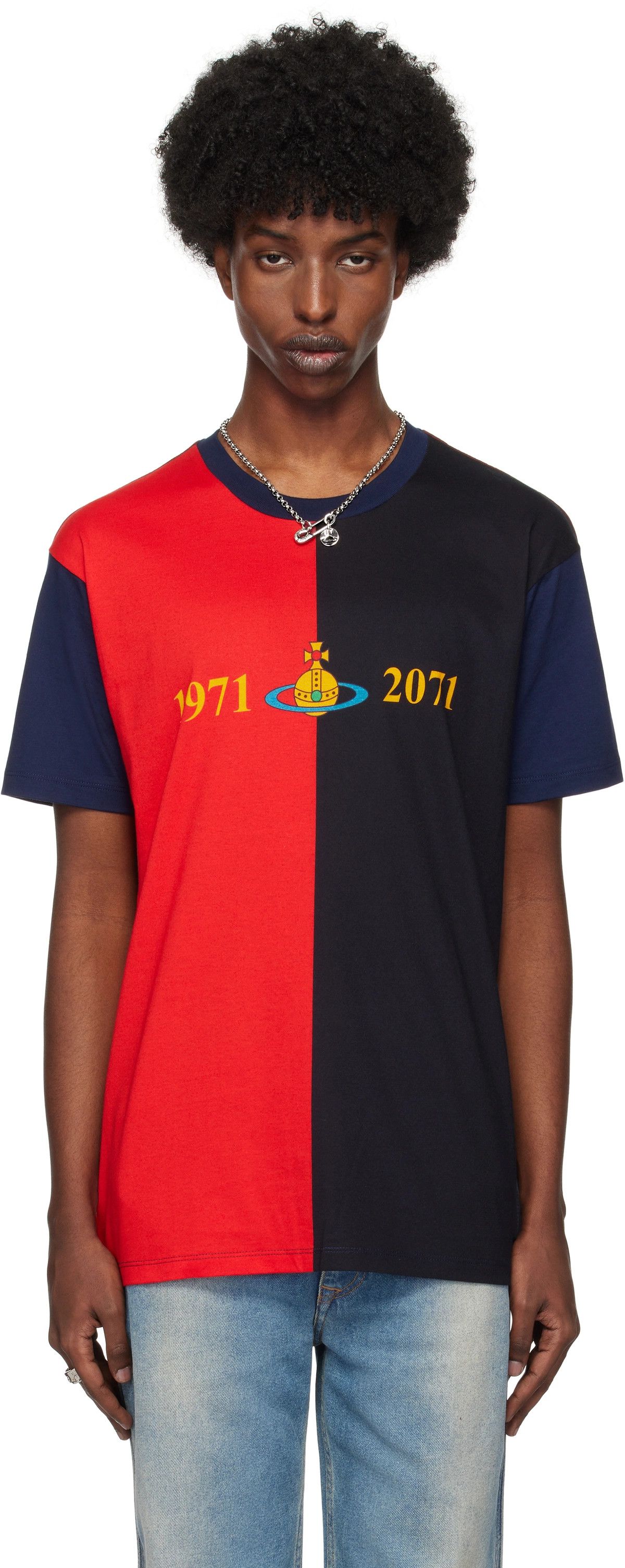 Vivienne Westwood o1f1d3z0426 T-Shirt in Multicolor Size US XS / EU 42 / 0 - 2 Thumbnail