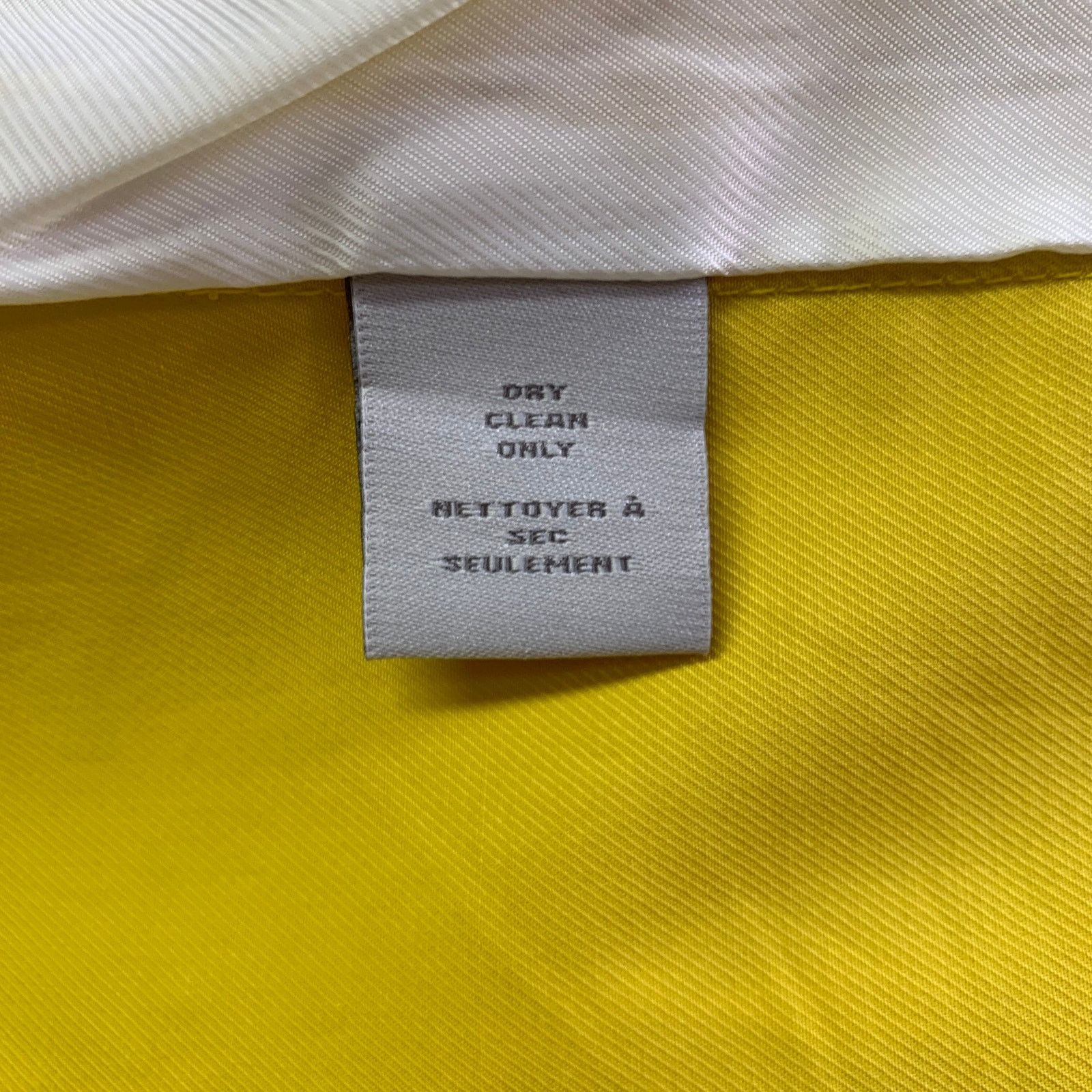 Marc by Marc Jacobs Size XS Yellow Cotton Single Breasted Sport Coat Size 34R - 6 Thumbnail