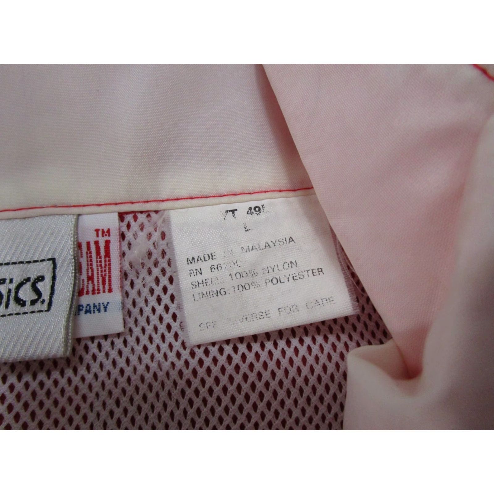Asics VTG 90s Y2K Asics Colorblock Full Zip Windbreaker Jacket Adult L Multicolor Mens Windbreaker 90s Asics Colorblock Full Zip Jacket Size US L / EU 52-54 / 3 - 4 Thumbnail