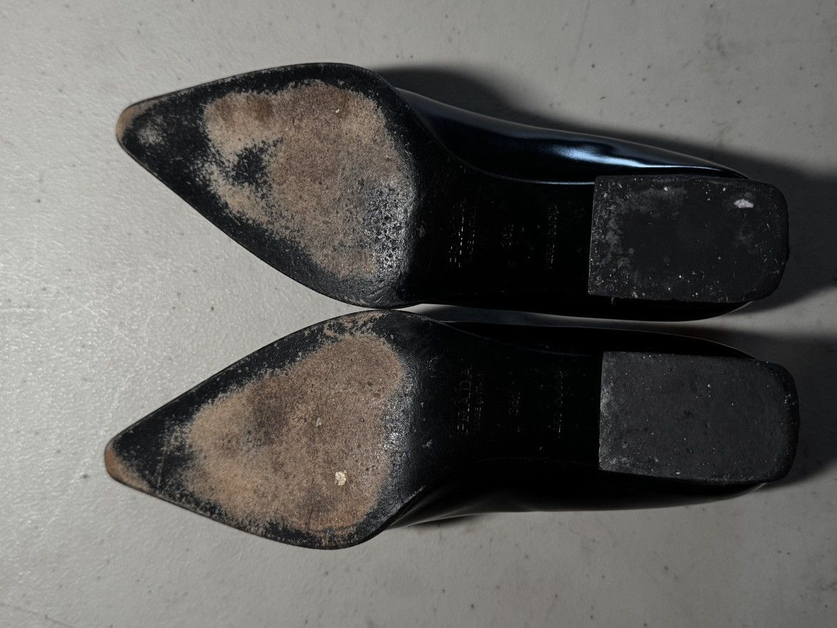 Prada Prada Spazzolato Nero Heels Size US 6.5 / IT 36.5 - 5 Thumbnail