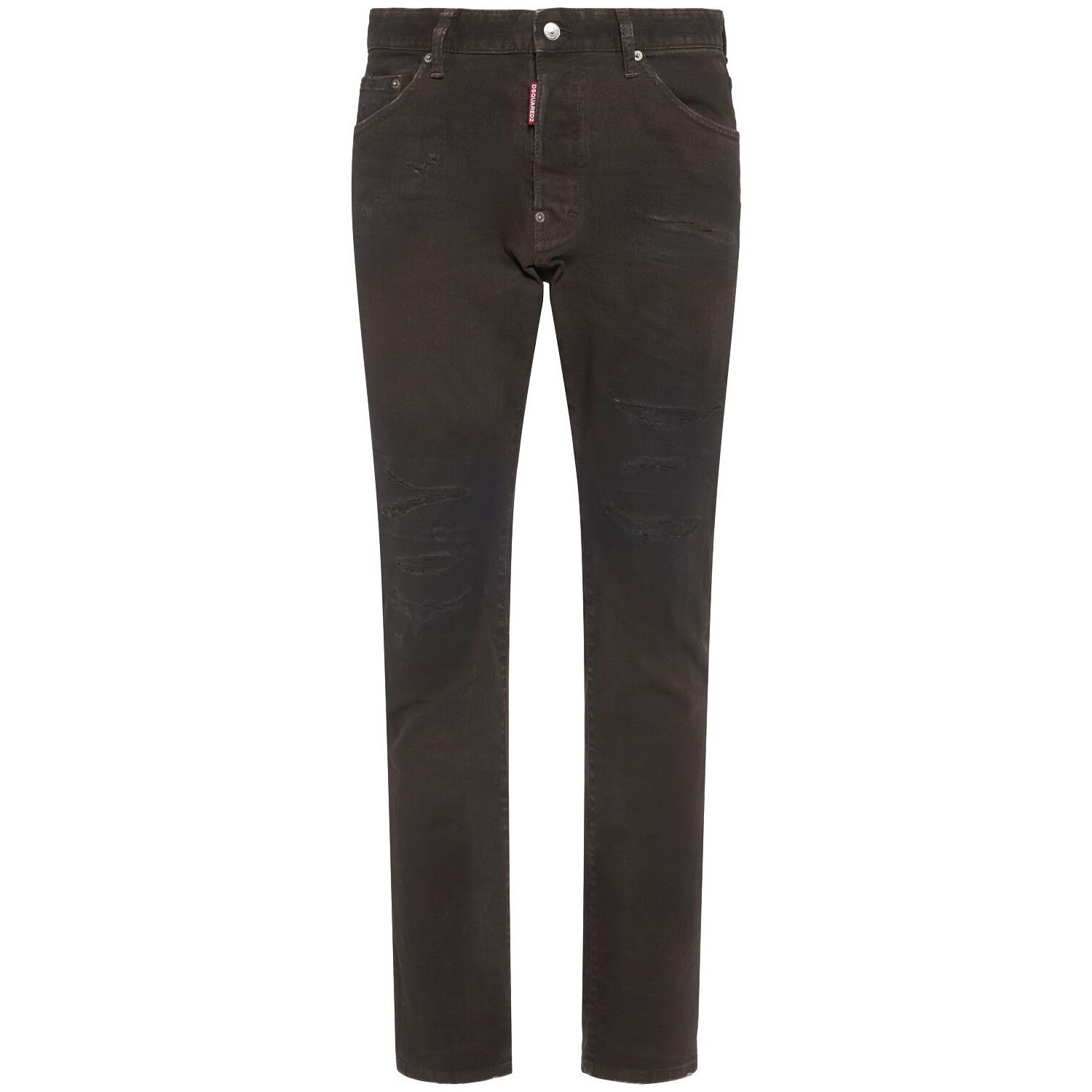Dsquared2 DSQUARED2 Cool Guy Brown Dyed Denim Jeans New & Authentic (M Size US 40 / EU 56 - 1 Thumbnail