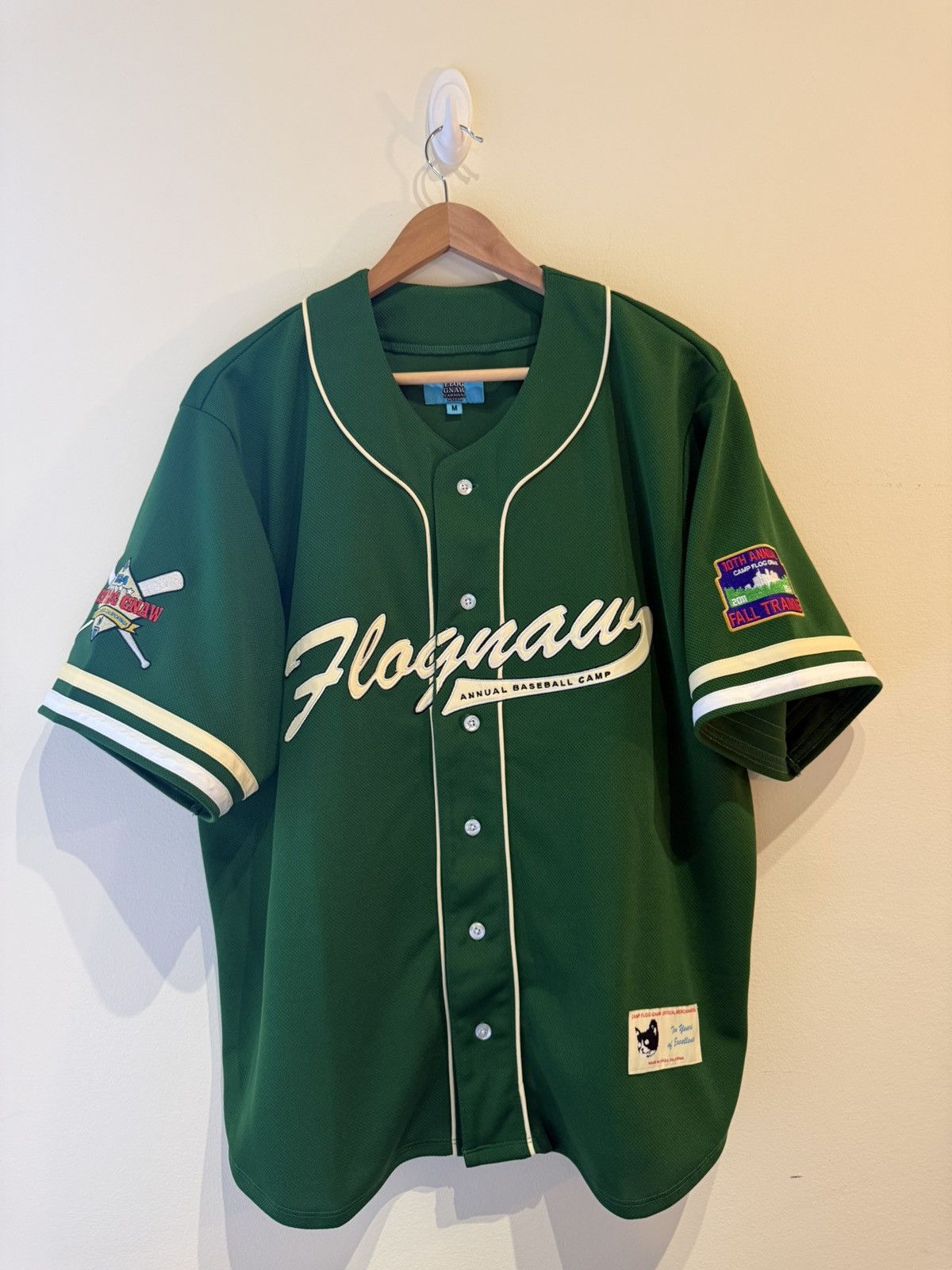 Golf Wang Golf Wang x Camp Flog Gnaw 2024 Baseball Jersey | Grailed