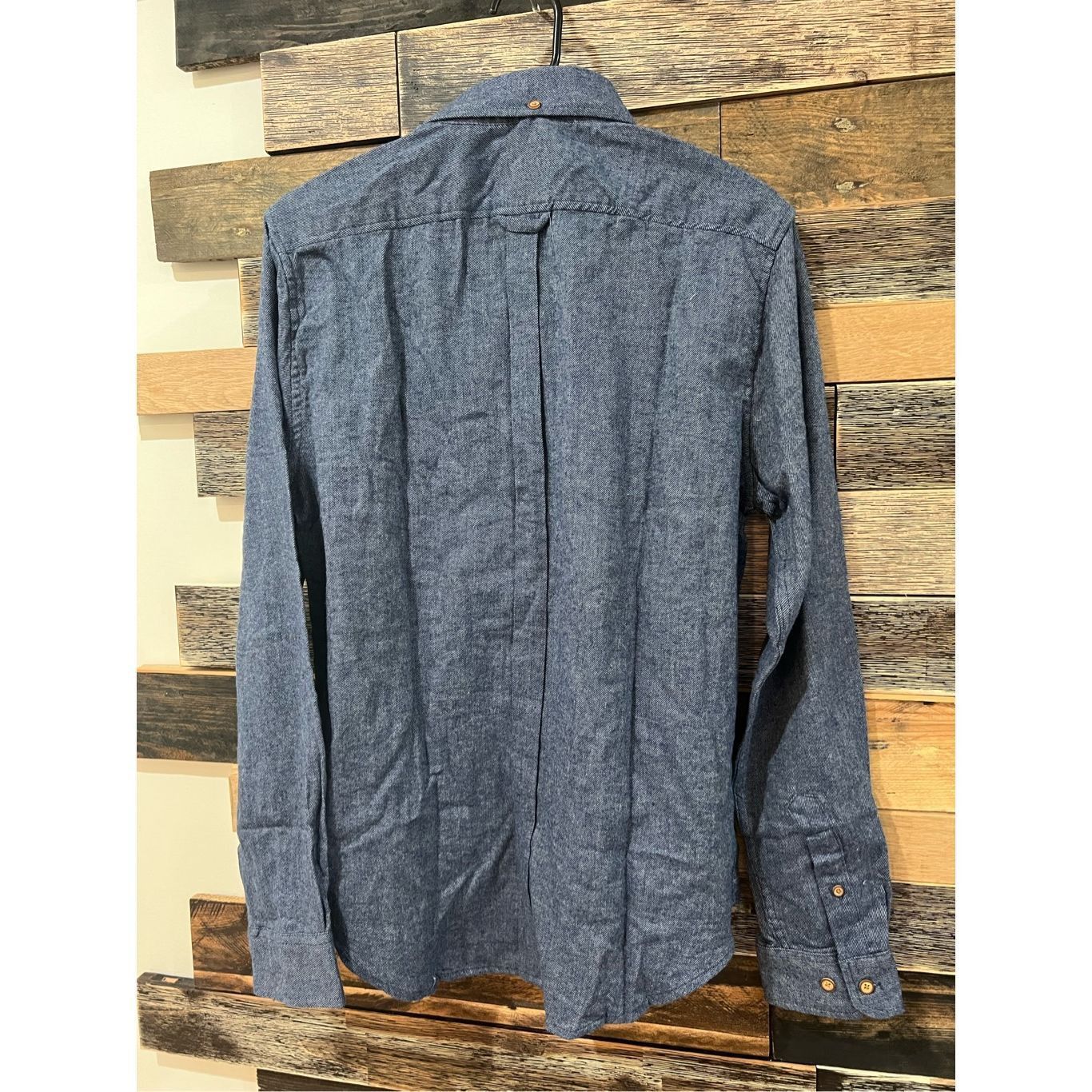 Ben Sherman Ben Sherman NWT Men's Navy Blue Flannel Shirt sz Small Size US S / EU 44-46 / 1 - 2 Thumbnail