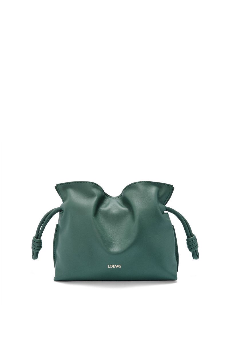 Loewe o1in1g0426 Size: OS/ Mini Flamenco Clutch in Vetiver Size ONE SIZE - 1 Thumbnail