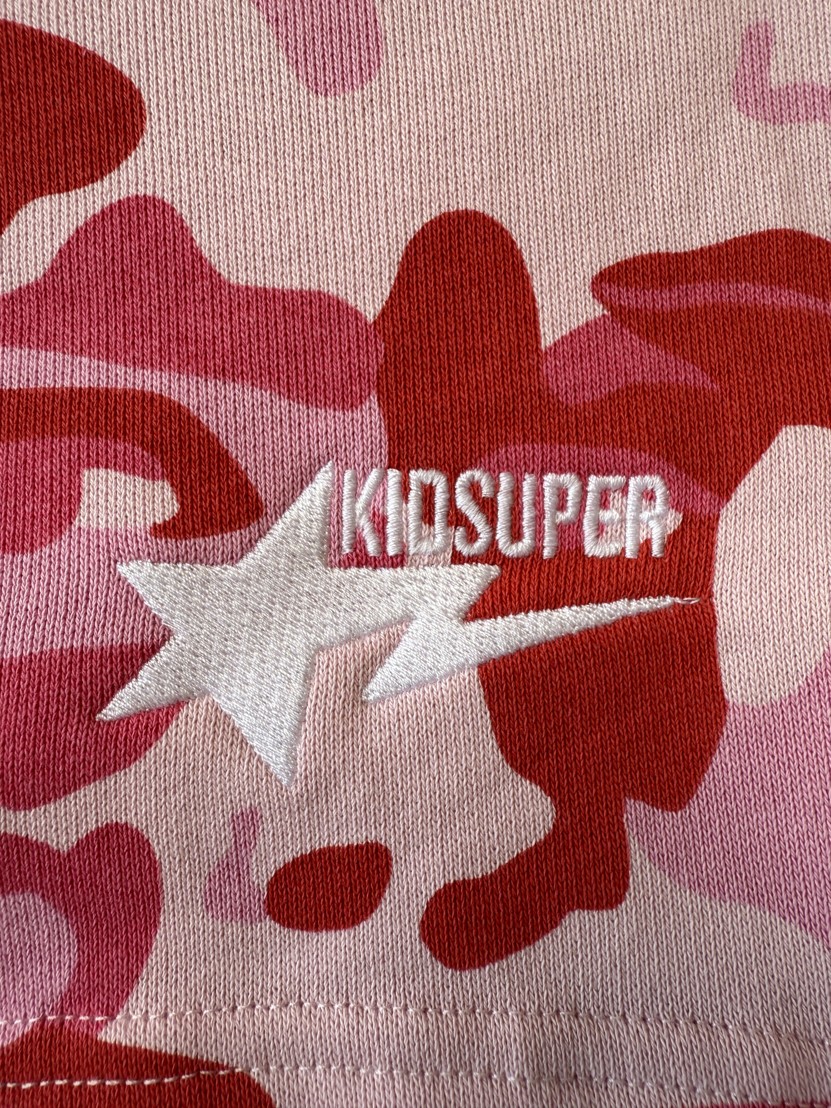 Bape BAPE X KIDSUPER CAMO SWEAT SHORTS Size US 32 / EU 48 - 6 Thumbnail