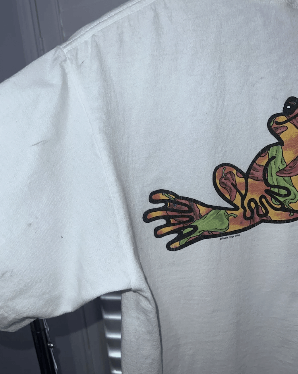 Vintage Vintage Peace Frog T Shirt M Size US M / EU 48-50 / 2 - 3 Thumbnail