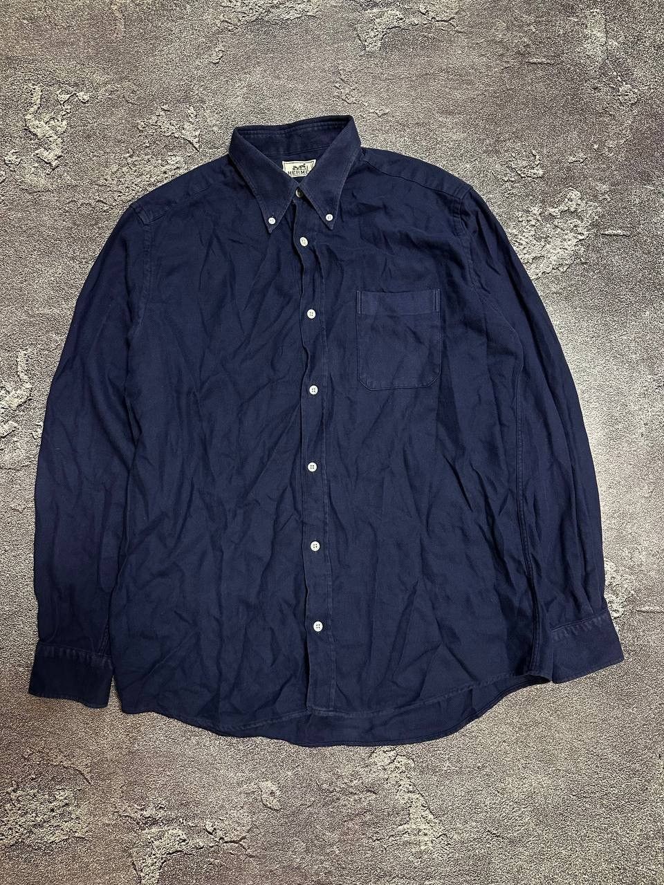 Hermes Hermes Shirt Blue Size US L / EU 52-54 / 3 - 1 Thumbnail