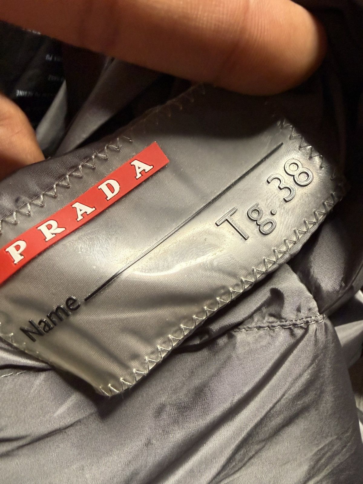 Prada Prada S/S 11 Reversible Nylon Highneck Jacket Size XS / US 0-2 / IT 36-38 - 10 Thumbnail