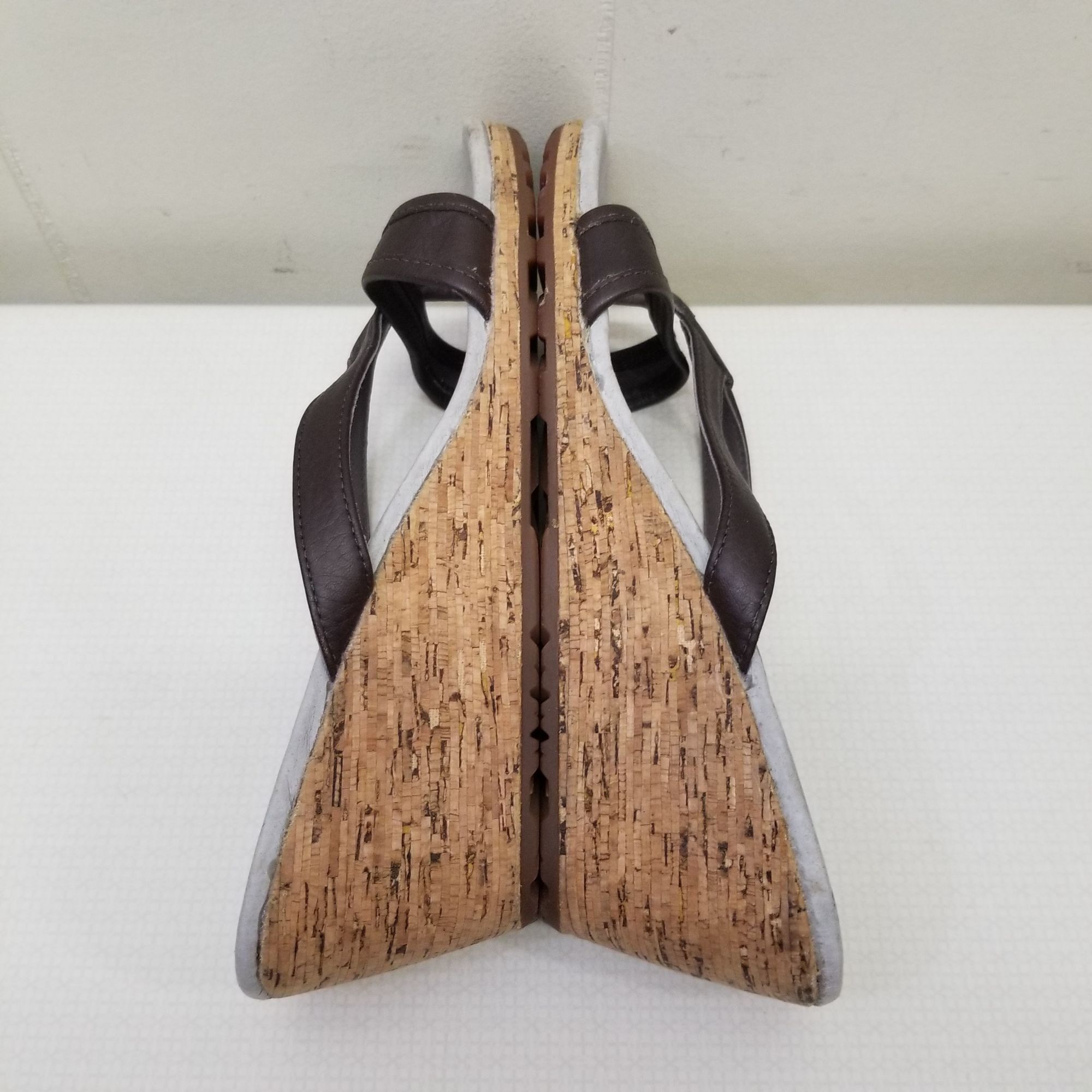 Patagonia Patagonia 7M Brown Thong Wedge Sandals Summer Beach SOLIMAR Size US 7 / IT 37 - 6 Thumbnail