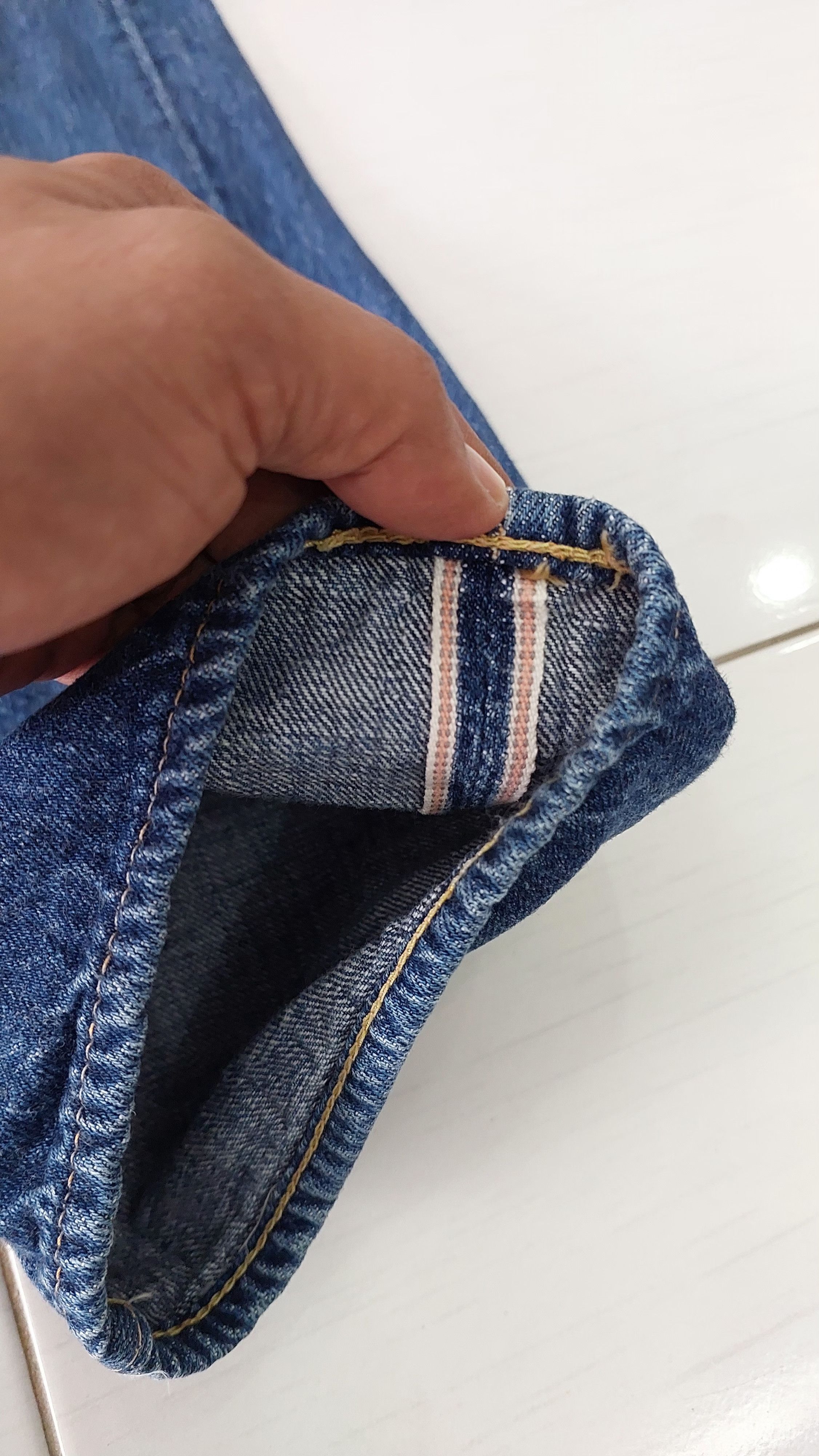 Orslow ORSLOW SALVAGE WOMEN'S JEANS PANT Size 27" / US 4 / IT 40 - 8 Thumbnail