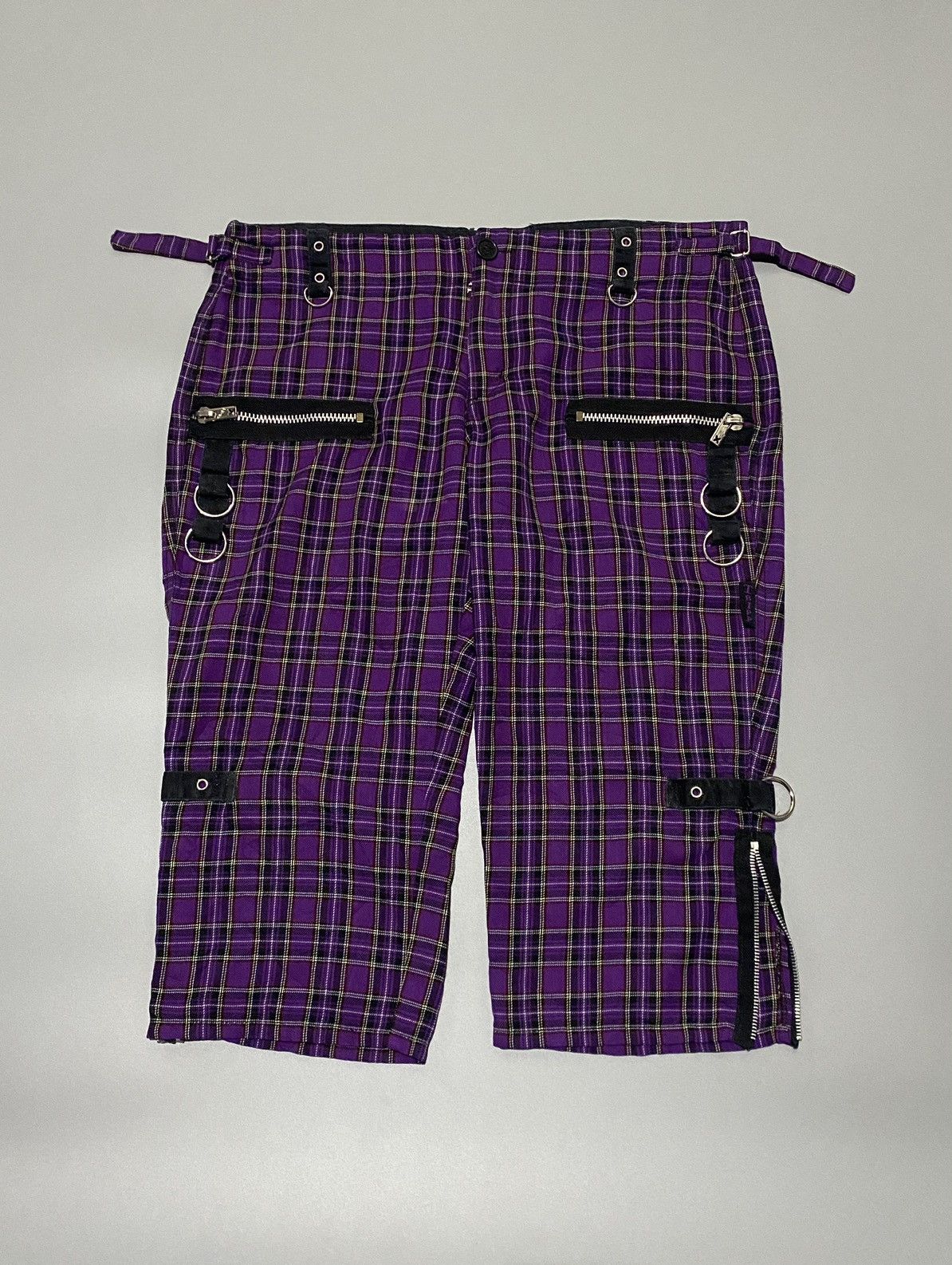 Tripp NYC Tripp Nyc Checkerd Capri Pants Size US 34 / EU 50 - 1 Thumbnail