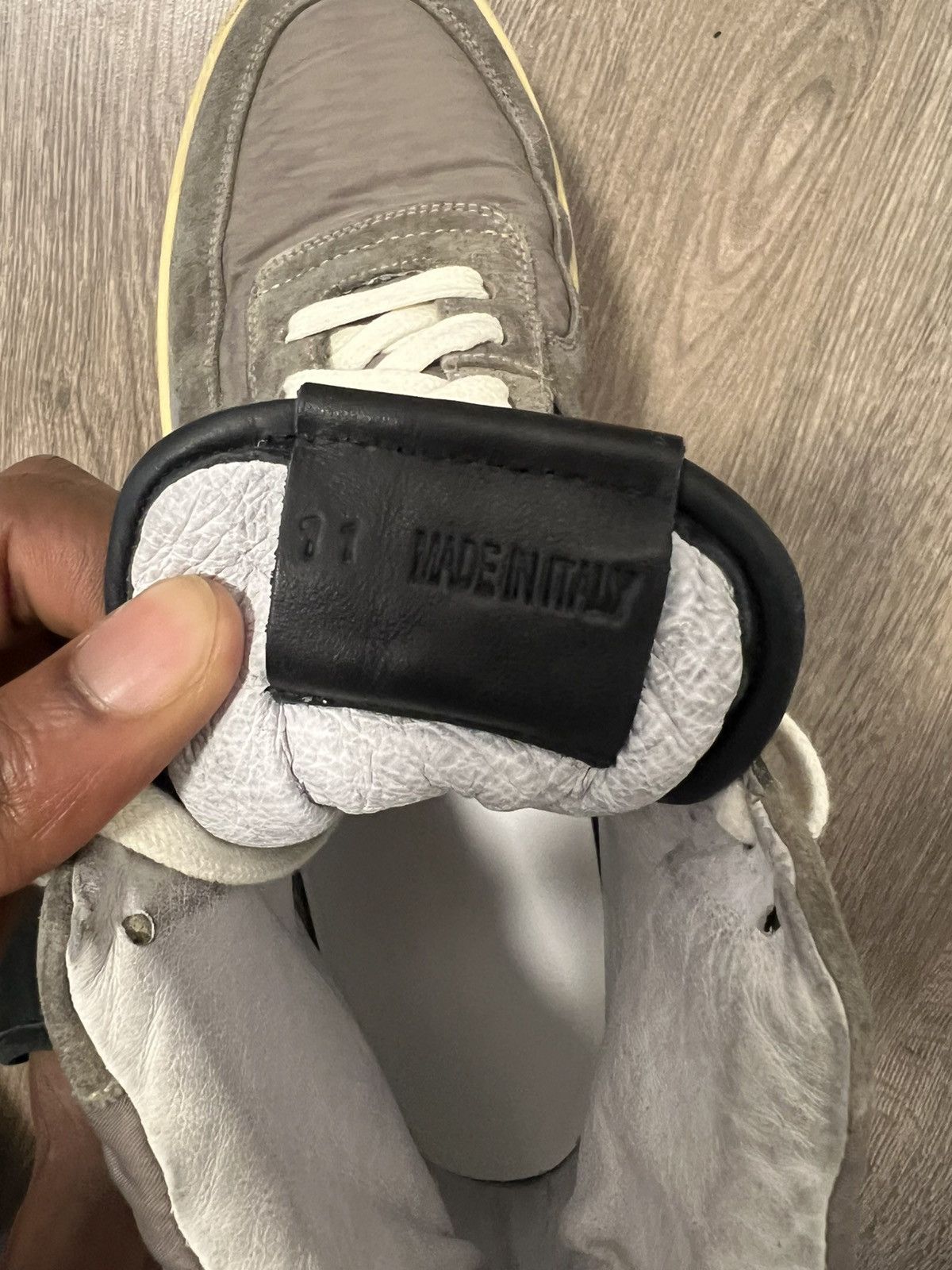 Rhude Rhude Rhecess High Top Sneaker Size US 12 / EU 45 - 8 Thumbnail