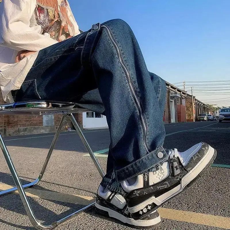 Japanese Brand Hip hop high street letter jeans Size US 32 / EU 48 - 2 Thumbnail
