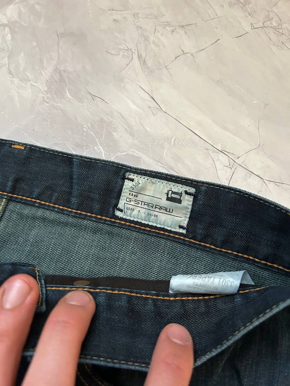 G-Star Vintage g-star raw 3301 denim jeans Size US 33 - 5 Thumbnail