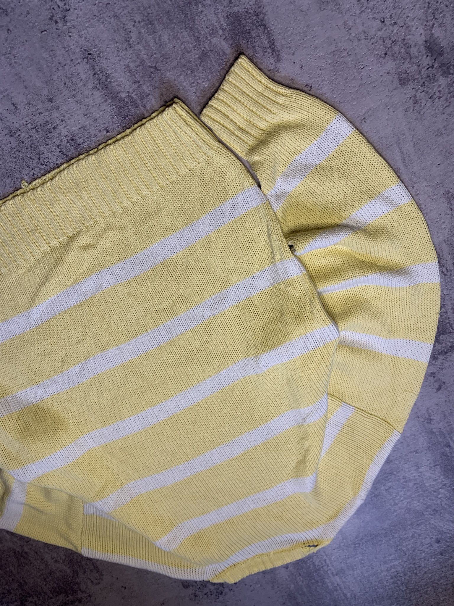 Lacoste Vintage Lacoste Striped Knit Sweater Size US M / EU 48-50 / 2 - 17 Thumbnail