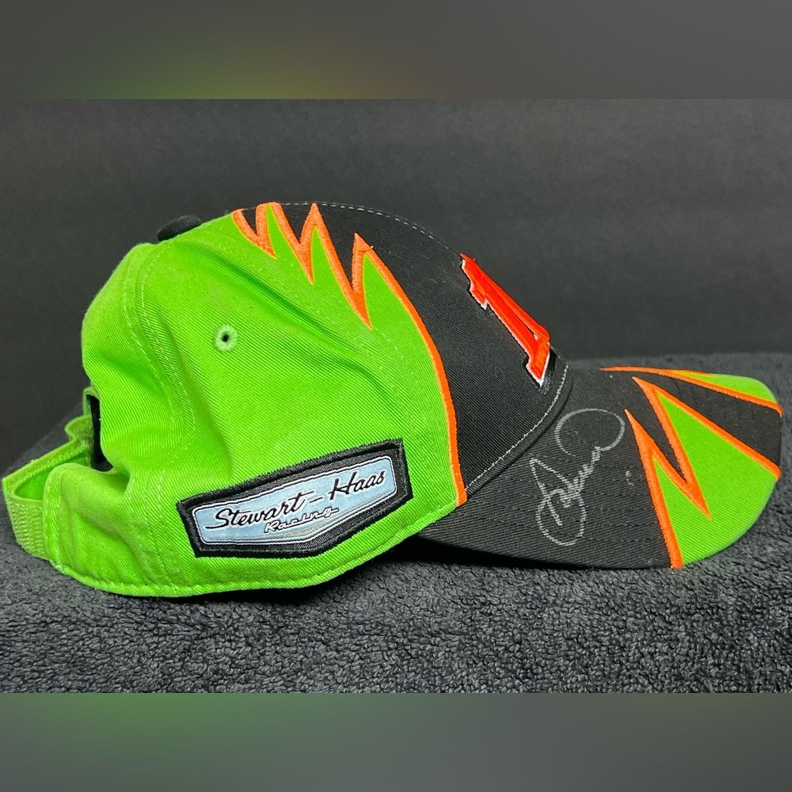 Chase Authentics Autographed NWT Danica Patrick Go Daddy Pit Cap Hat Nascar Size ONE SIZE - 8 Thumbnail