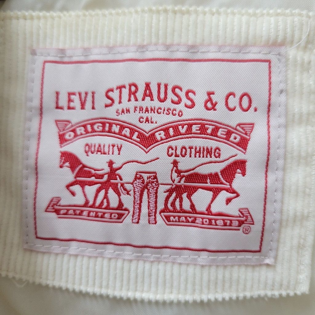 Levi's Levi's Women's High-Neck Full-Zip Corduroy Beige Jacket XS Size XS / US 0-2 / IT 36-38 - 7 Thumbnail