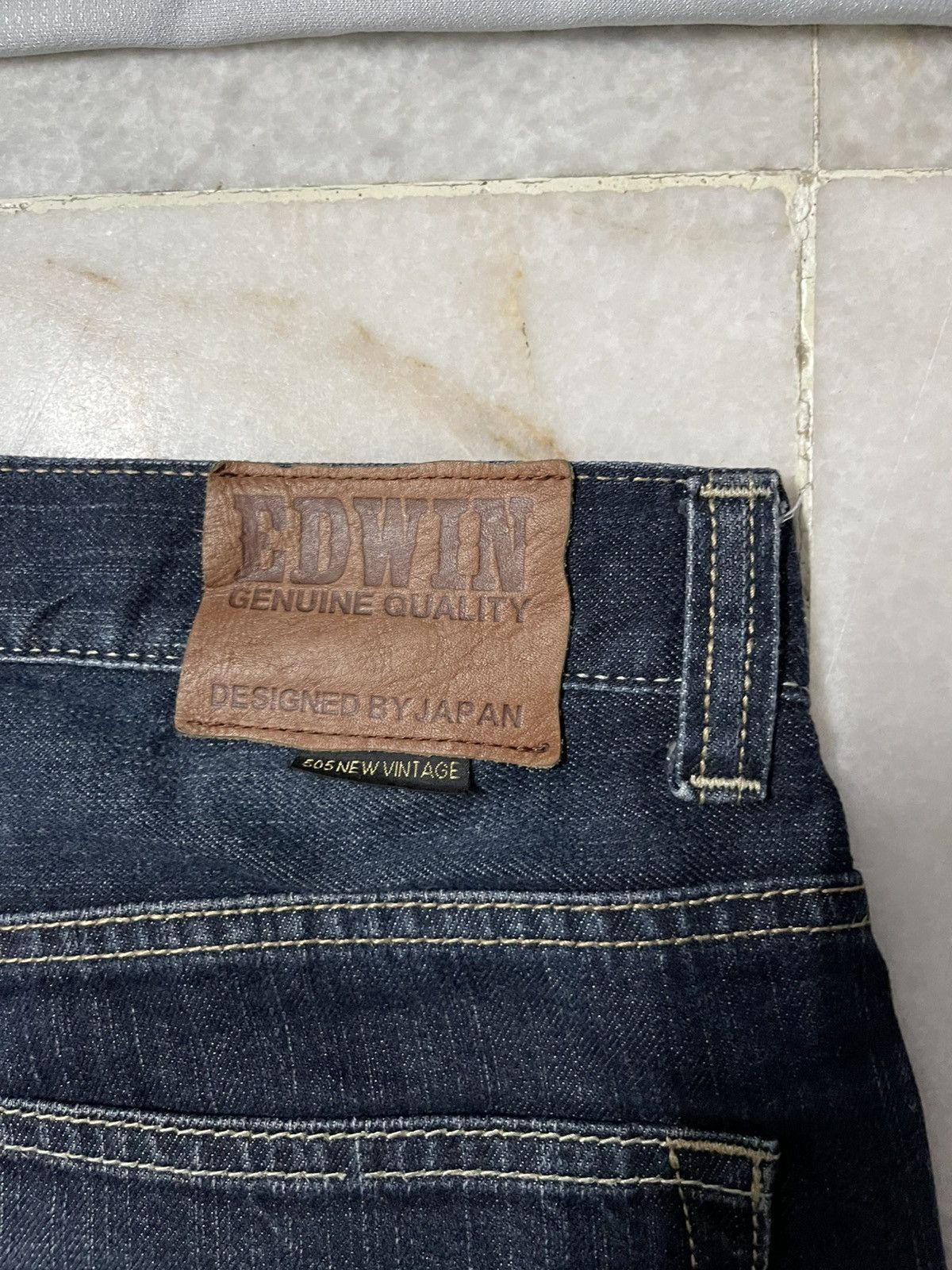 Edwin × Japanese Brand Edwin Denim Jeans Blue Size US 34 / EU 50 - 11 Thumbnail