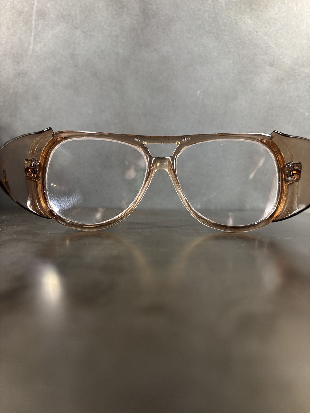 Vintage 1980s Safety Glasses 80s Vintage Sunglasses Protection Large Size ONE SIZE - 8 Thumbnail