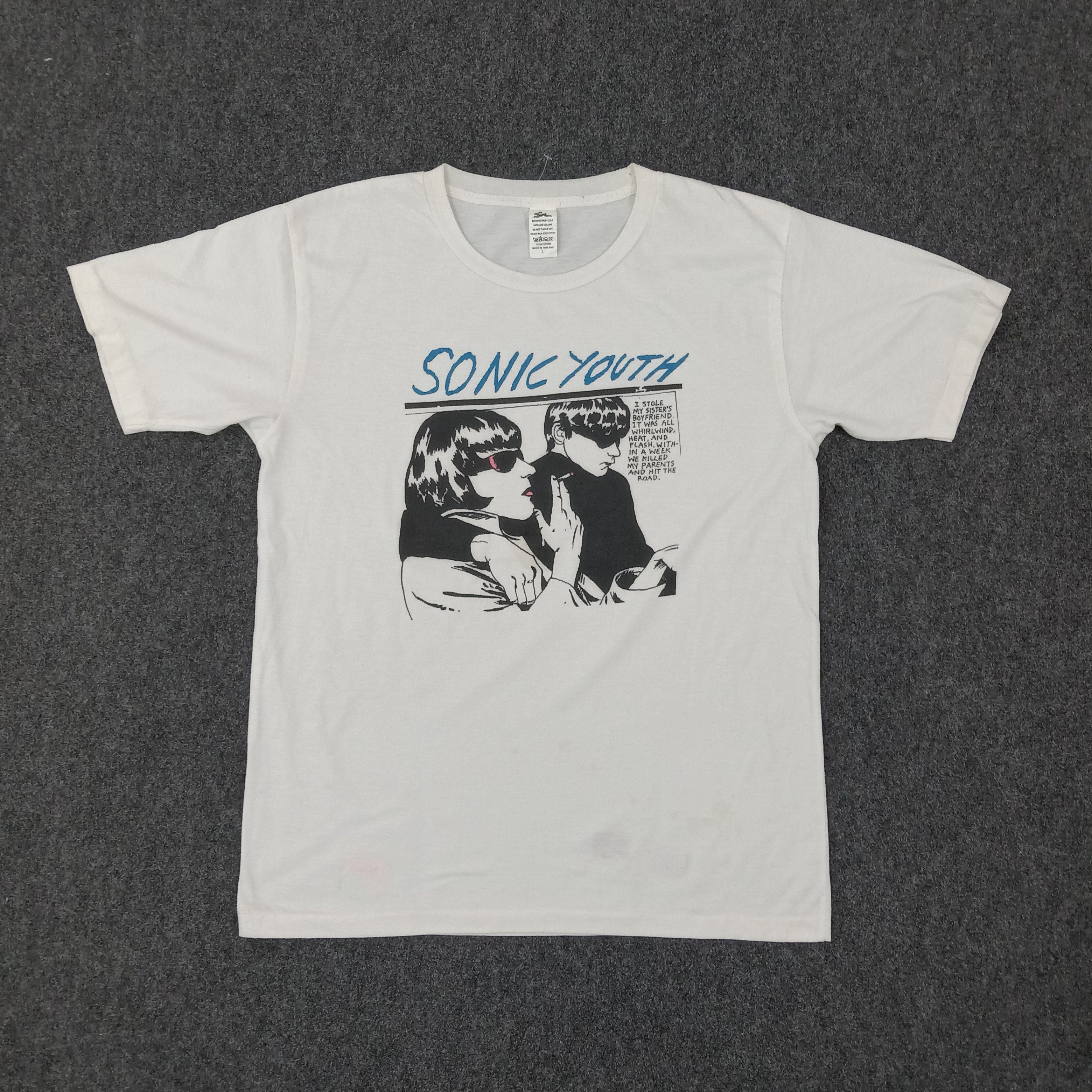 Band Tees Sonic Youth American Rock Band Tshirt Size US M / EU 48-50 / 2 - 1 Thumbnail