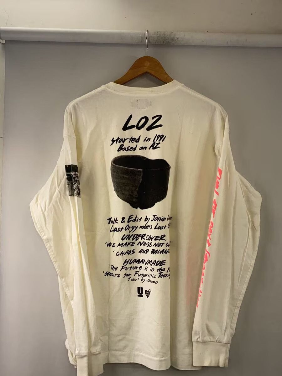 Undercover UC x Human Made Print Ctn LS Tee White Size US XL / EU 56 / 4 - 2 Thumbnail