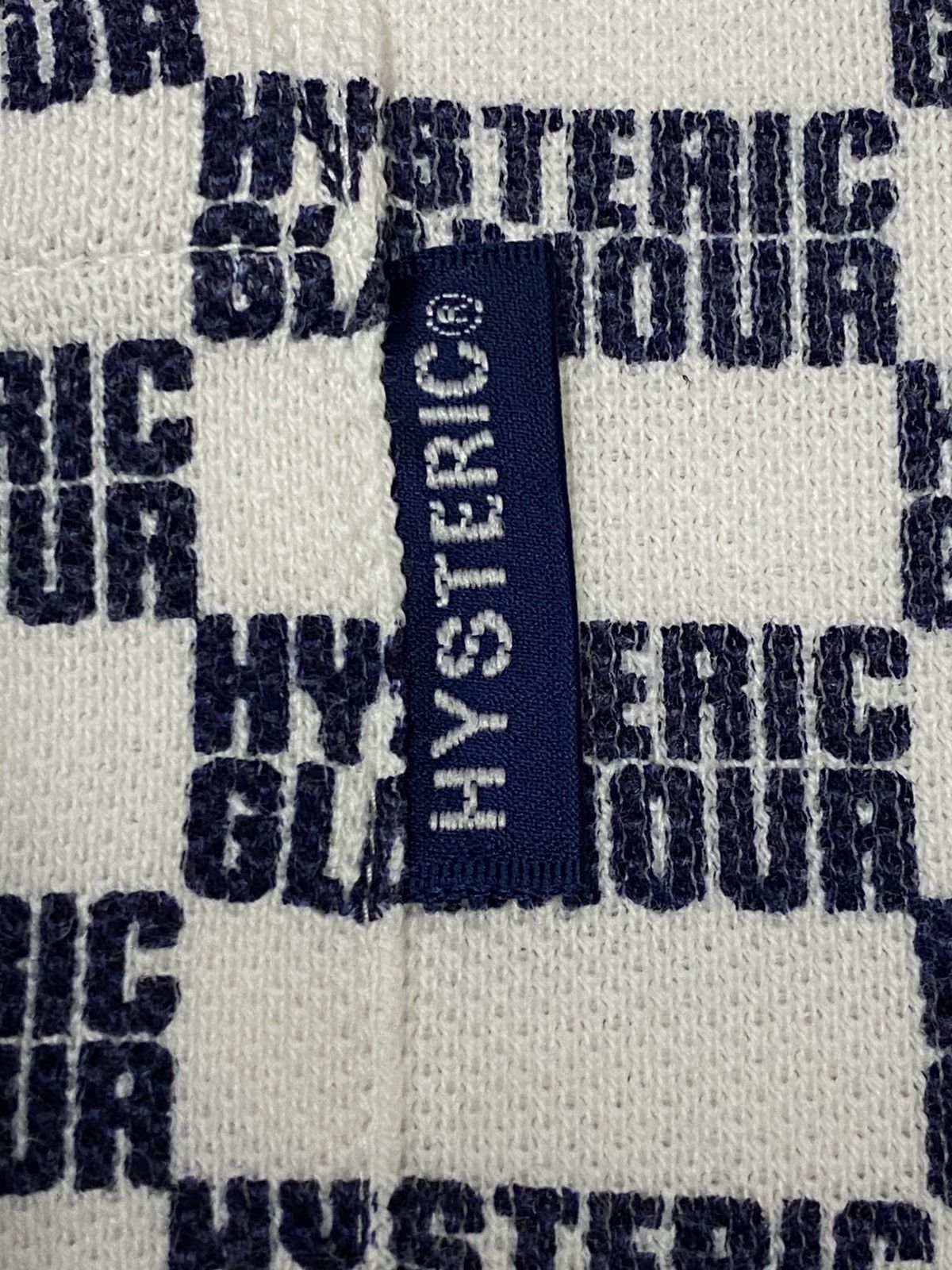 Hysteric Glamour × Japanese Brand Rare🔥Vintage Hysteric Glamour Full Writing Print Polo Shirt Size US M / EU 48-50 / 2 - 11 Thumbnail