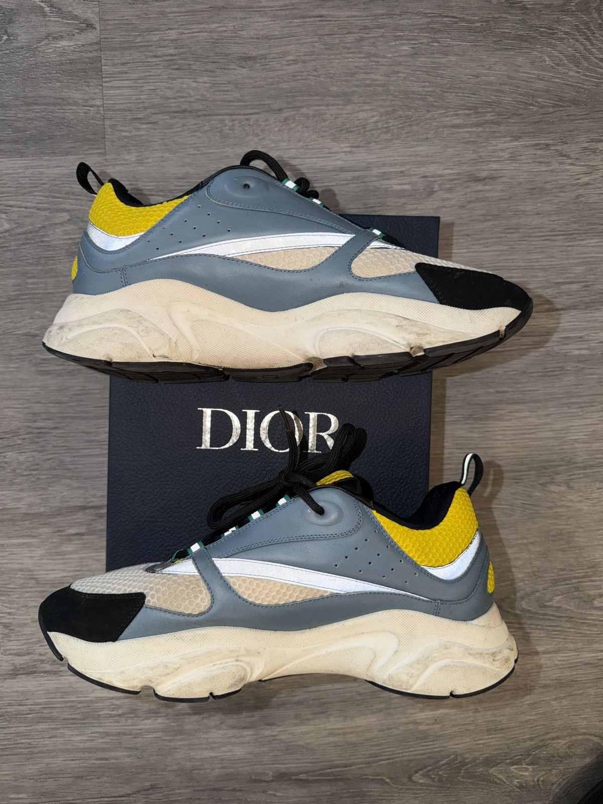 Dior Dior B22 sneakers Mens size 46 used with box authentic Size US 13 / EU 46 - 2 Thumbnail