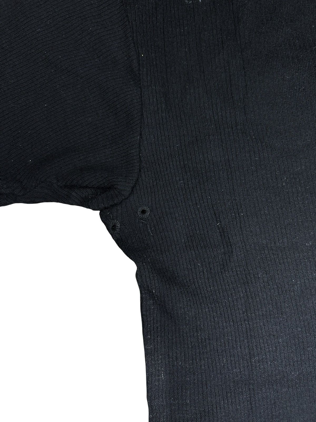 Number (N)ine 00s Cashmere Rib T-Shirt Size US XS / EU 42 / 0 - 8 Thumbnail
