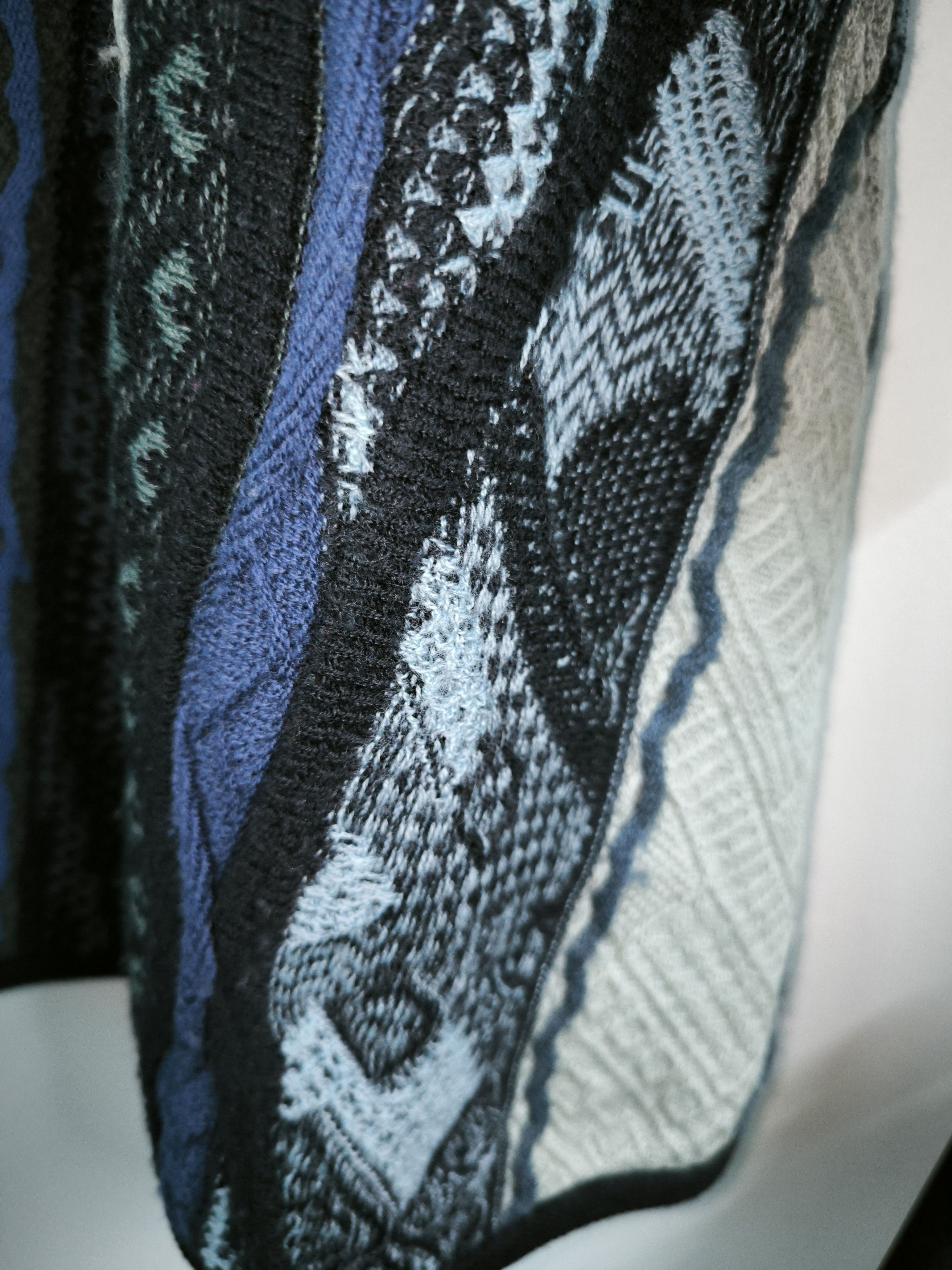 Coogi 3D Inside Monogram Sanjuro Kimono Cardigan Knit Size US S / EU 44-46 / 1 - 15 Thumbnail