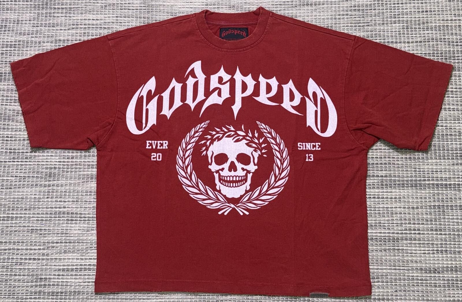 Godspeed Godspeed Red Victor Crest Tee Size US XXL / EU 58 / 5 - 1 Thumbnail