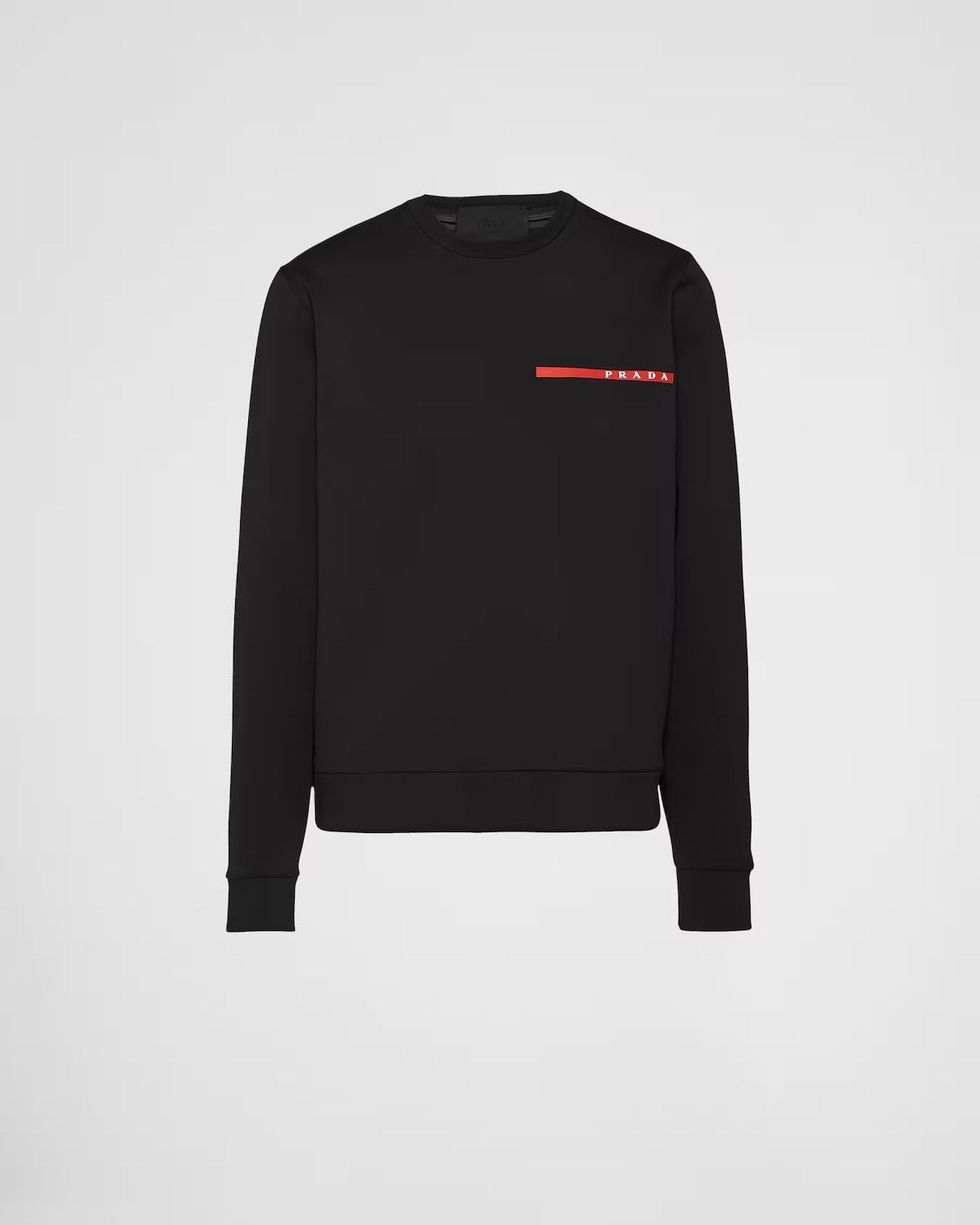Prada Prada Crewneck Technical Jersey Sweatshirt Size US L / EU 52-54 / 3 - 7 Thumbnail