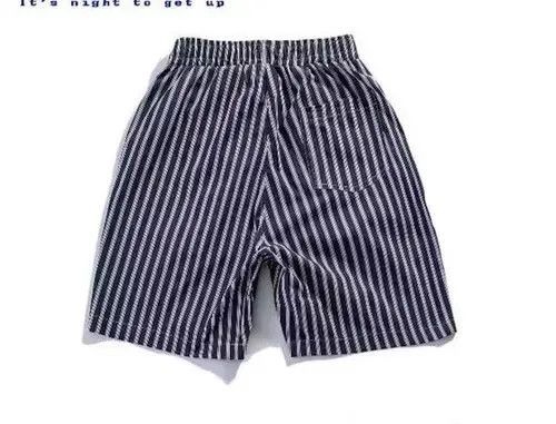 Jean 20SS Indigo Union Japan Navy Oxford Striped Shorts Size US 31 - 2 Thumbnail