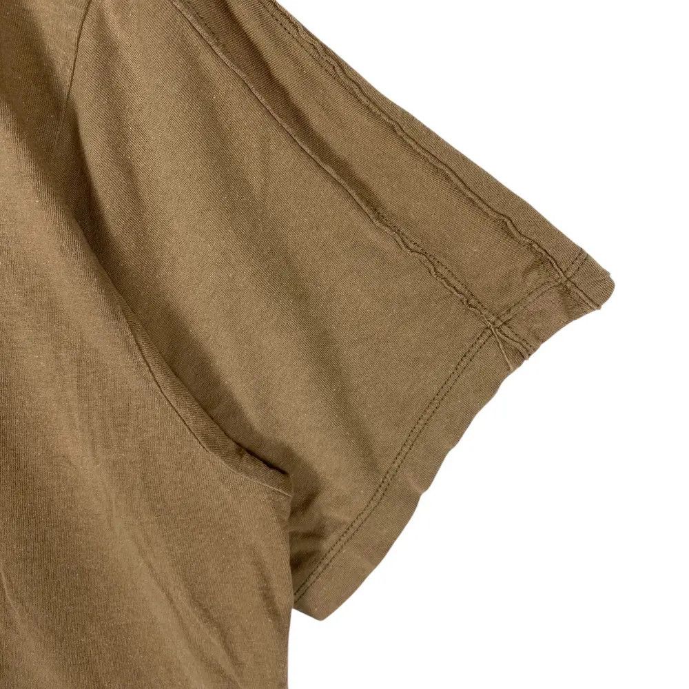 CABANE de ZUCCa CABANE DE ZUCCA Brown Basic Plain Tee Shirt Medium Size Size US M / EU 48-50 / 2 - 3 Thumbnail