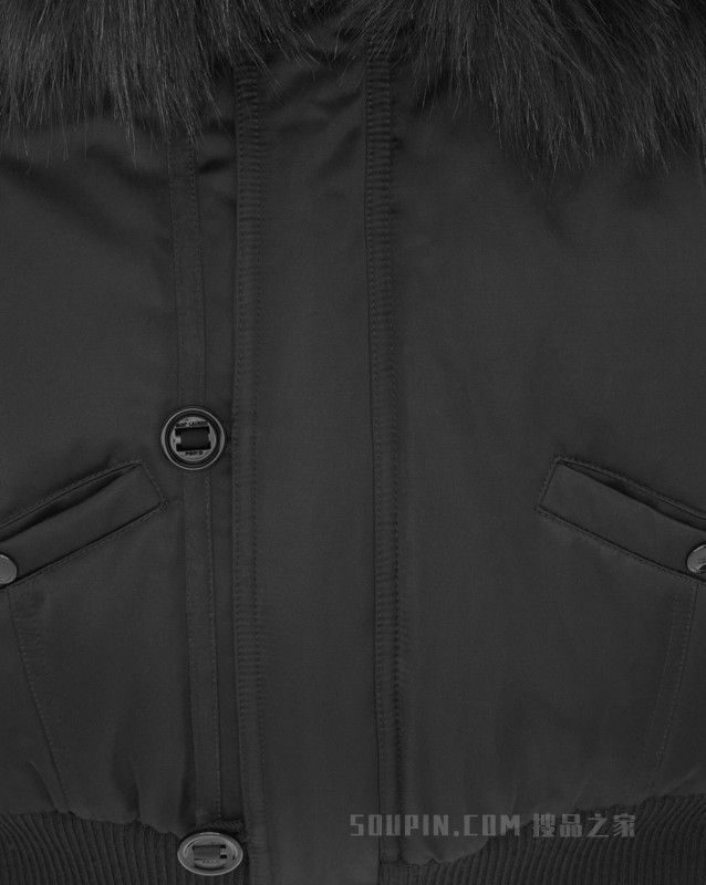 Saint Laurent Paris o1bcso1str1124 Fur Jacket in Black Size S / US 4 / IT 40 - 5 Thumbnail
