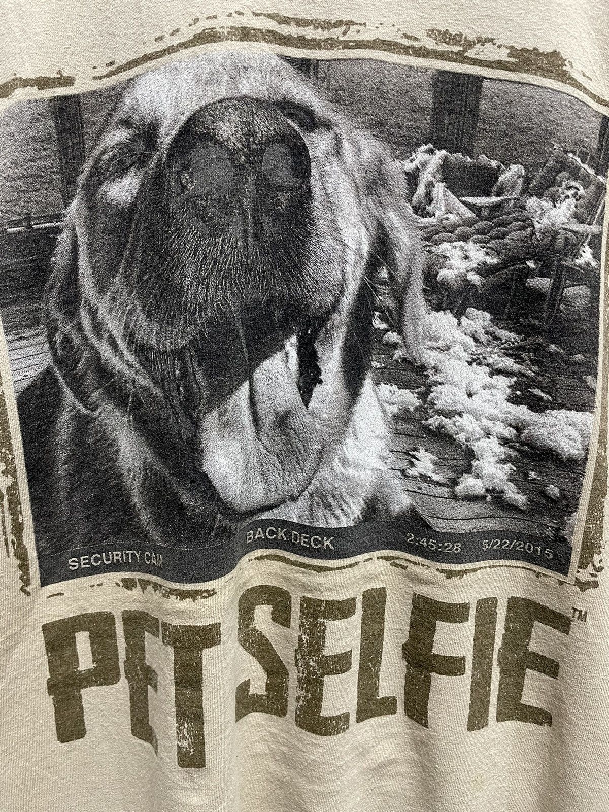 Vintage Vintage Y2K Pet Selfie Humor Tee Size US XL / EU 56 / 4 - 2 Thumbnail