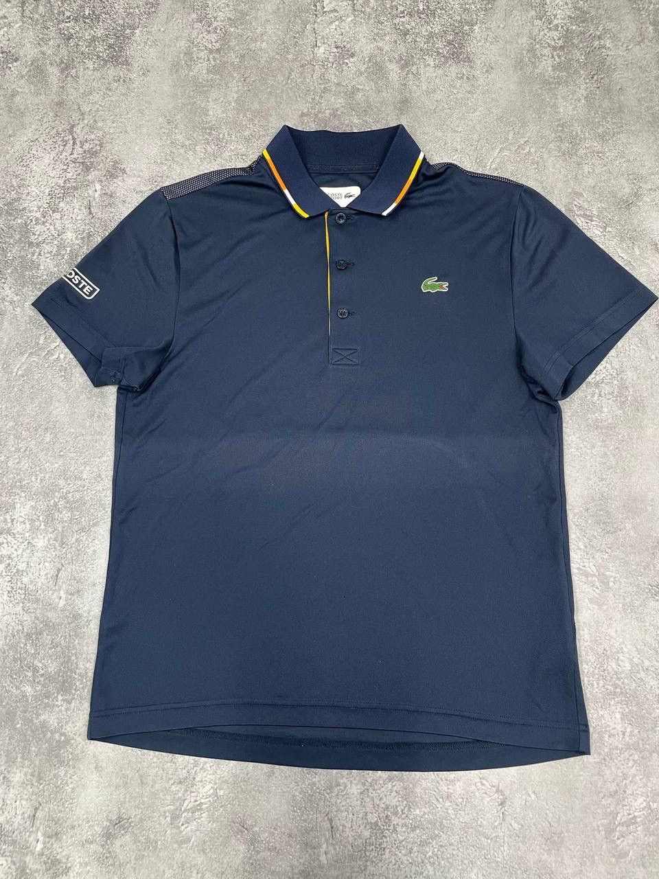 Lacoste Lacoste Men Polo Shirt Navy Size S Size US S / EU 44-46 / 1 - 1 Thumbnail