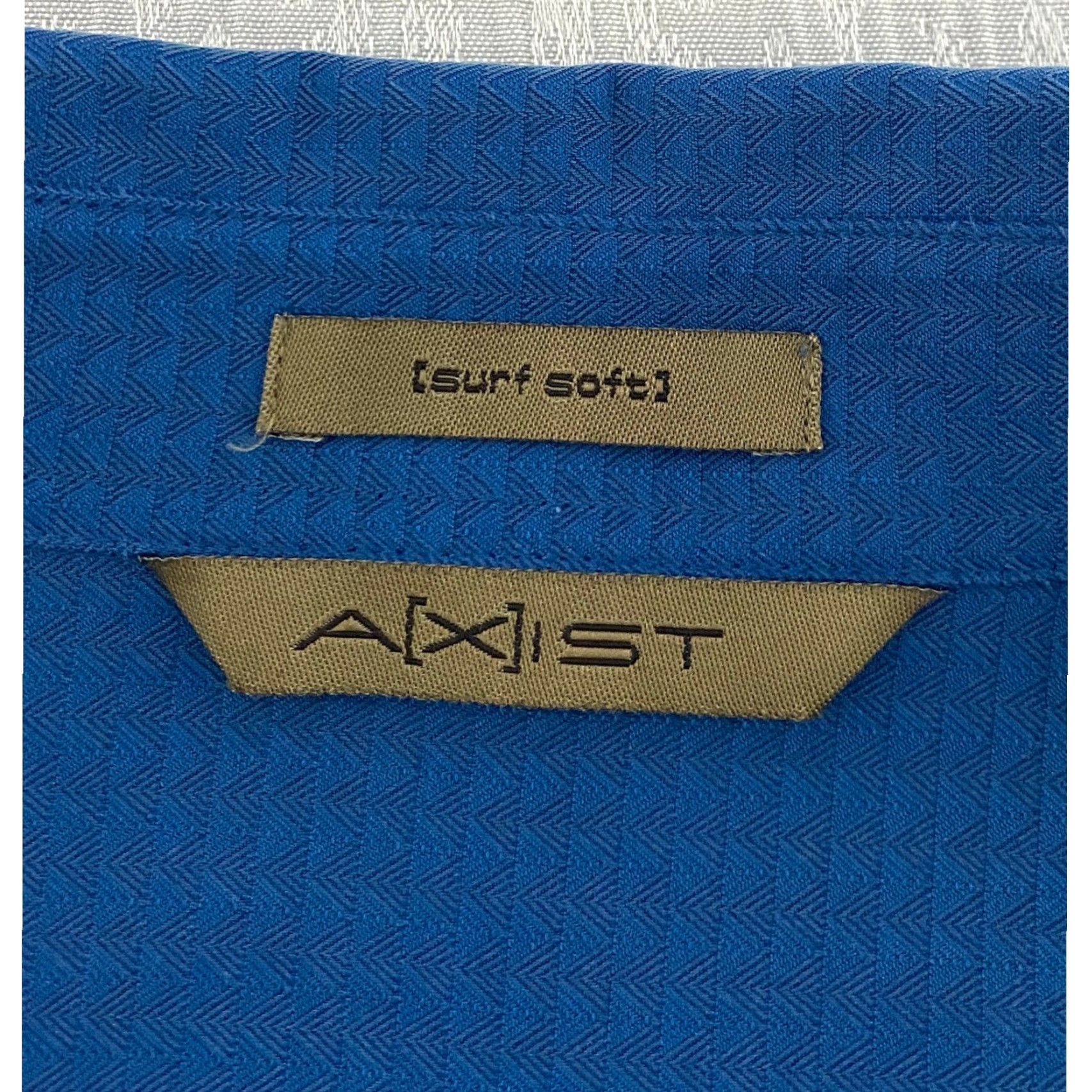 Vintage VINTAGE AXIST Mens Surf Soft Blue Textured Short Sleeve Button Down Shirt Size Medium Size US M / EU 48-50 / 2 - 3 Thumbnail