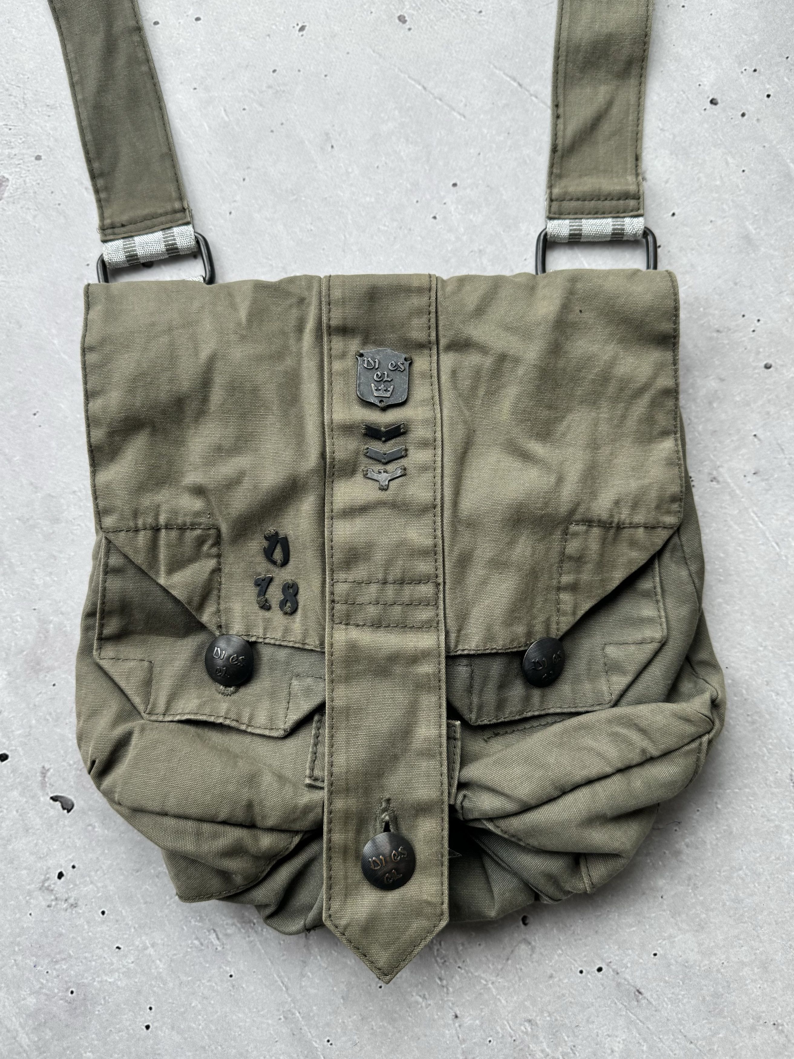 Diesel Diesel Vintage Multi Pocket Avantgarde Shoulders Bag Size ONE SIZE - 2 Thumbnail