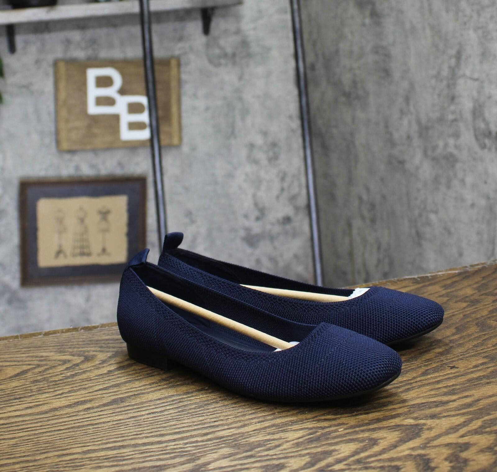 Miansai Nwt Mia Toe Ballet Flat Sandals Gs1578607 Navy Blue 6.5m Size US 6.5 / IT 36.5 - 1 Thumbnail