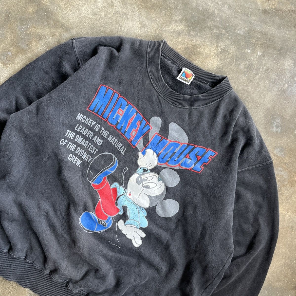 Disney Sweatshirt Disney Mickey Mouse Vintage Size US M / EU 48-50 / 2 - 2 Thumbnail