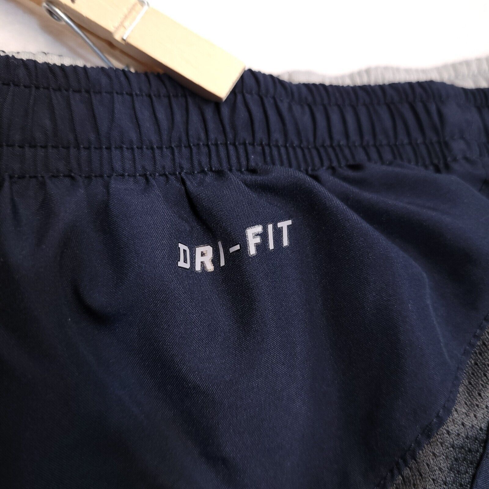 Nike Nike Dri-Fit Athletic Shorts Womens Size Small S Blue White Size 23" - 6 Thumbnail