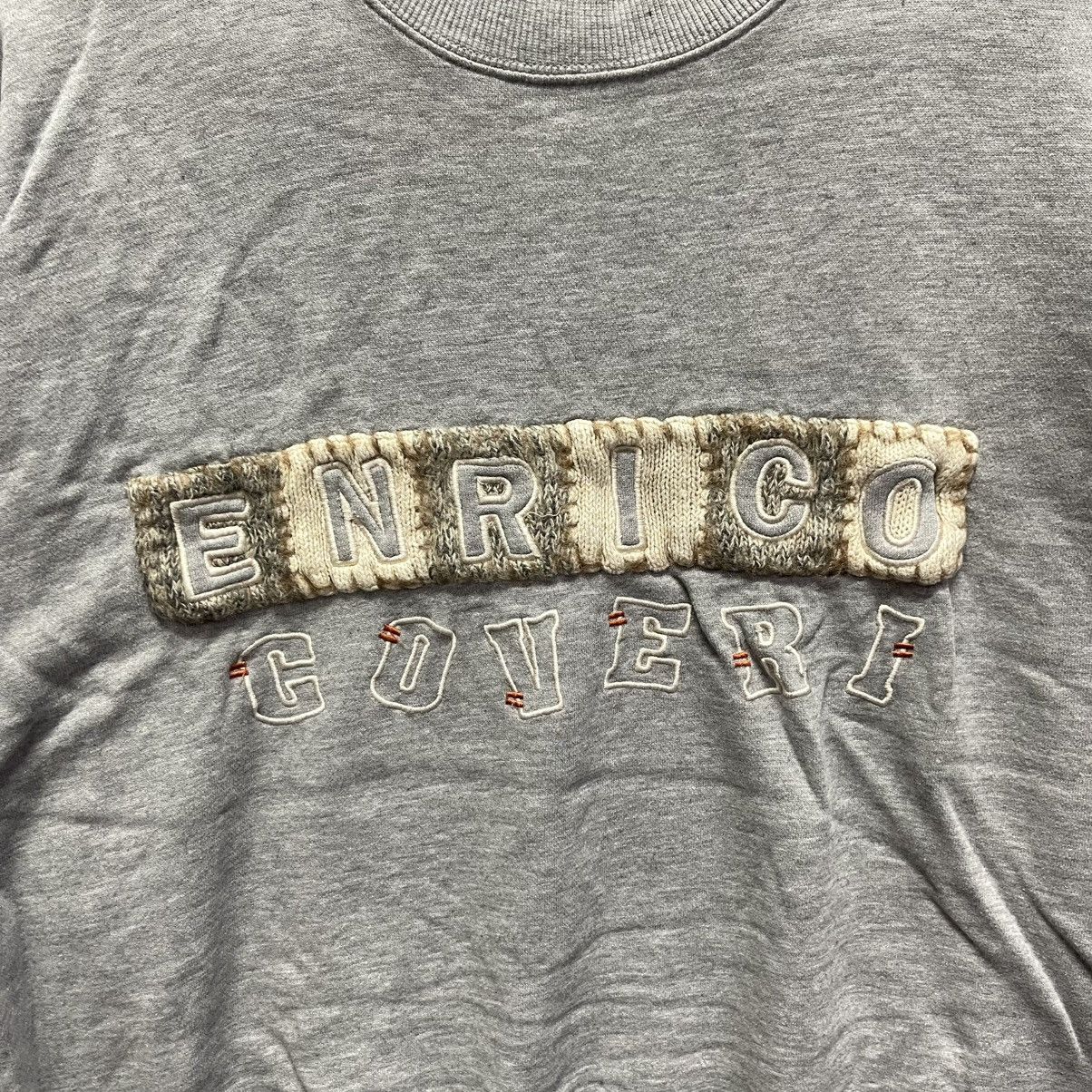 Enrico Coveri Vintage Enrico Coveri Jeans Sweatshirt – Grey Size US L / EU 52-54 / 3 - 3 Thumbnail