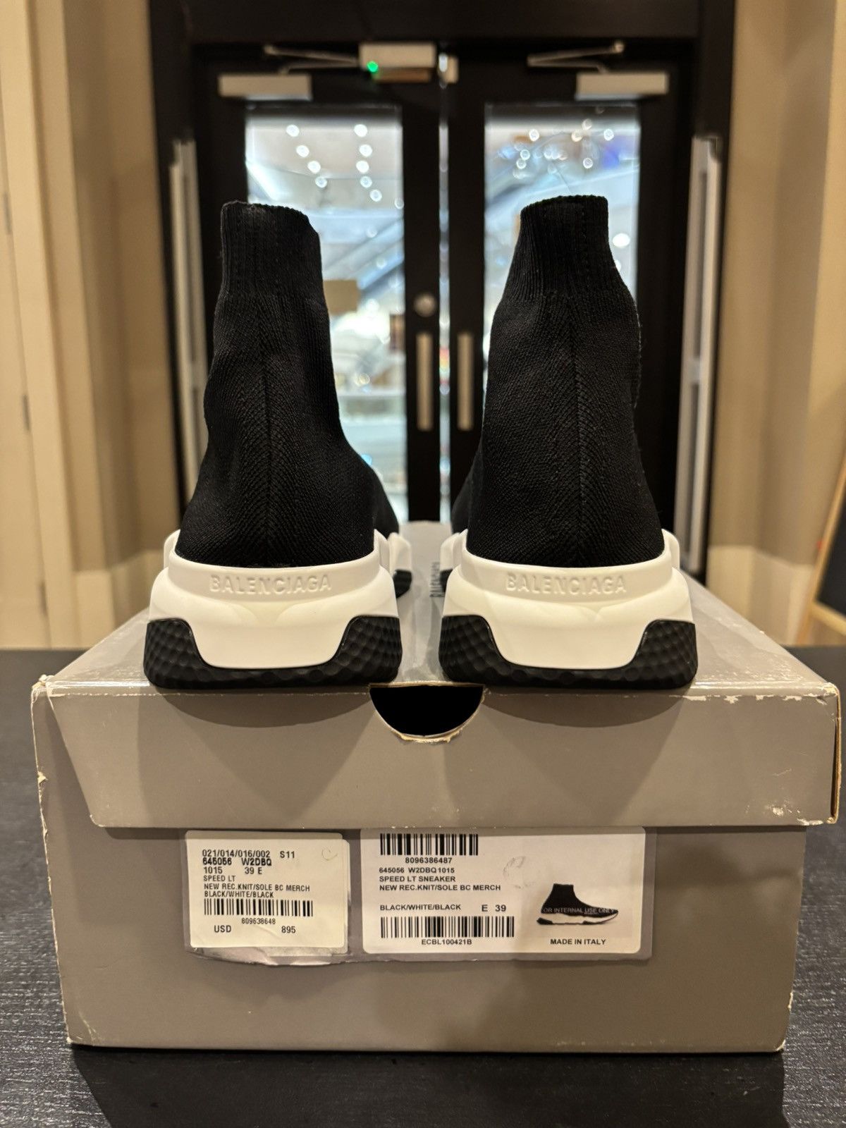 Balenciaga Balenciaga Sock Runner Black Size US 6 / EU 39 - 3 Thumbnail