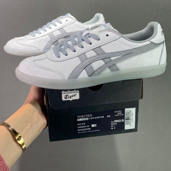 Onitsuka Tiger Unisex Onitsuka Tiger Shoes Sports Casual TOKUTEN Gray Size US 5.5 / EU 38 - 1 Thumbnail